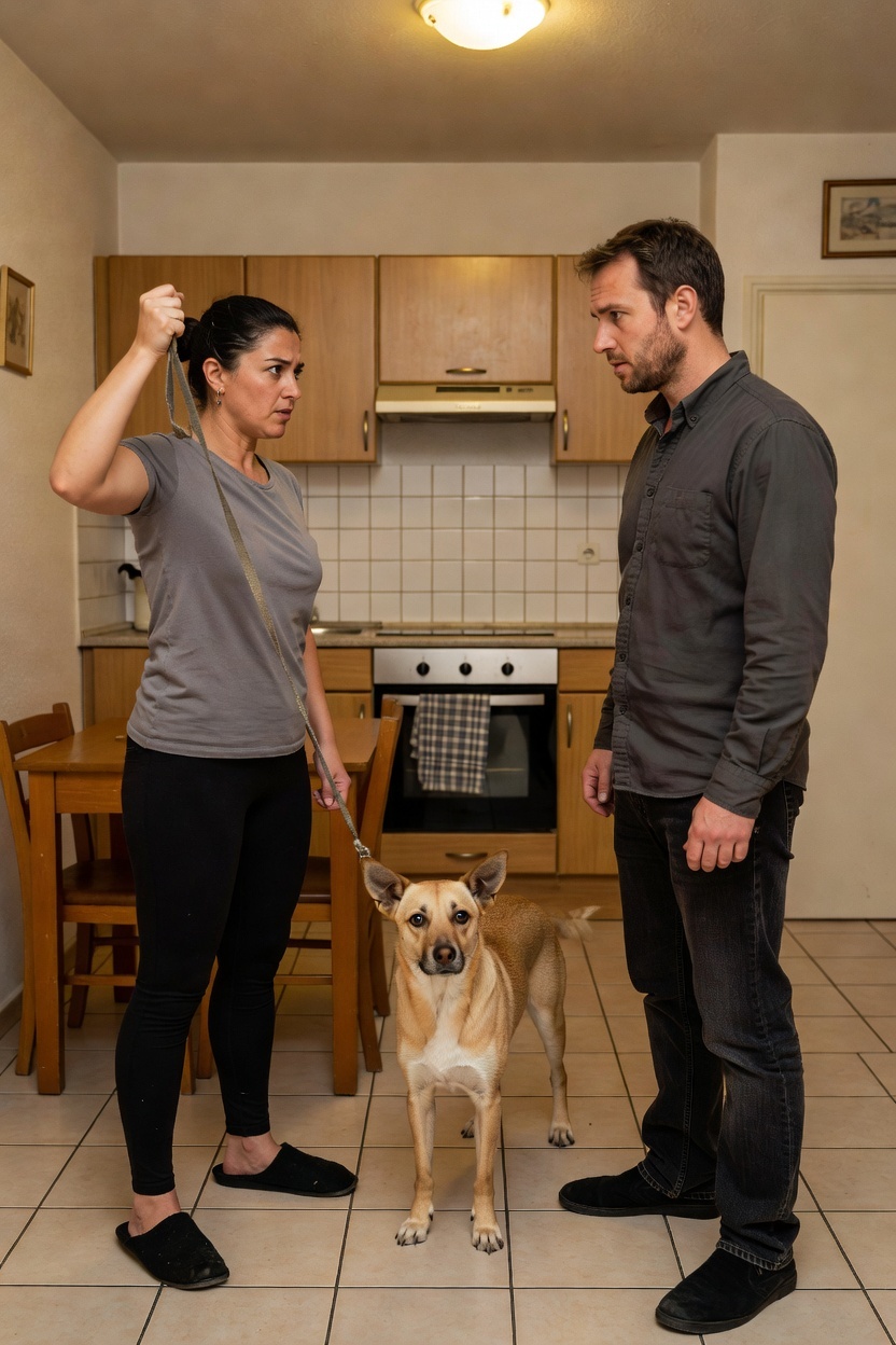 Mon chien a grogné contre mon mari… Puis j’ai vu les cheveux blonds sur sa chemise.