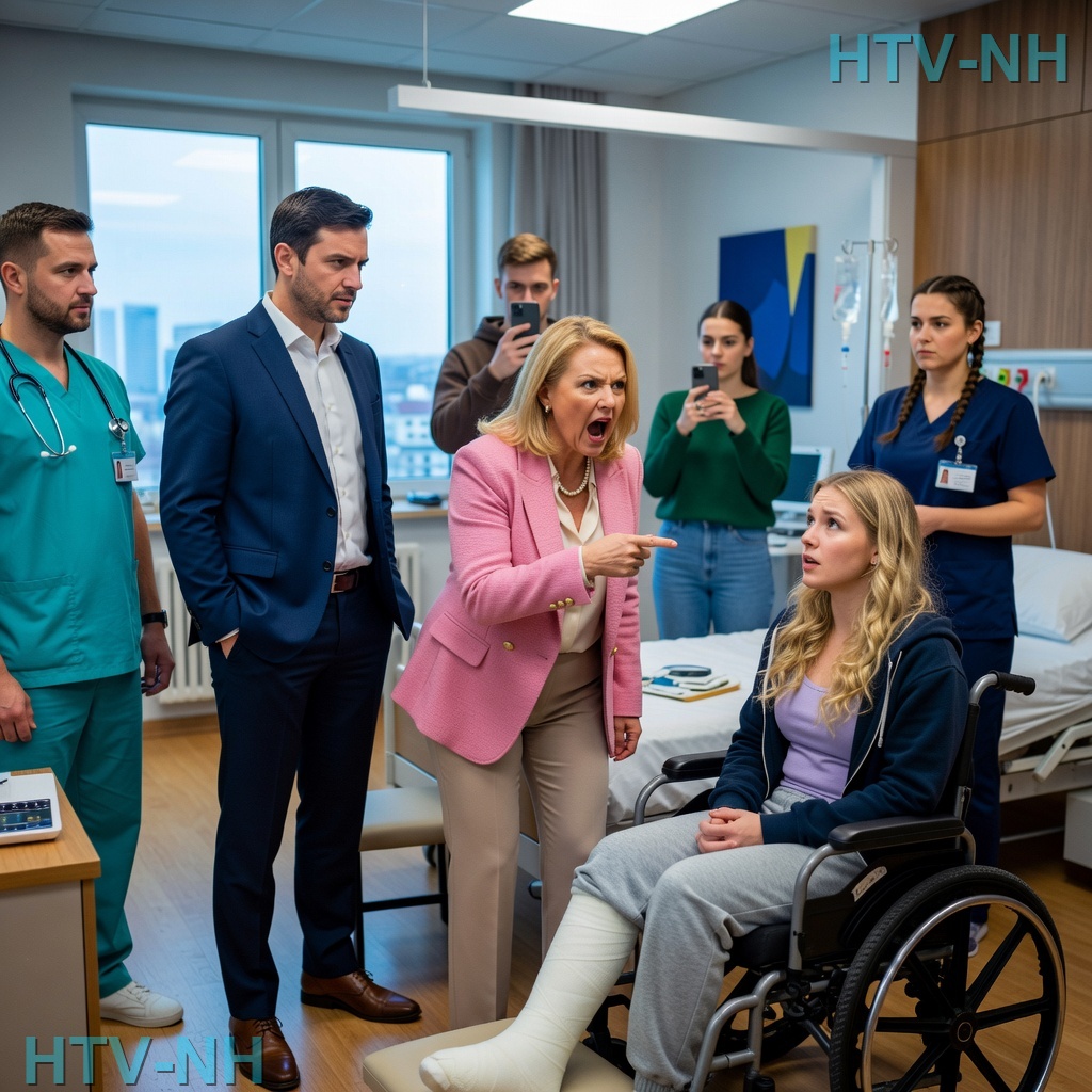 Moja teściowa zmiażdżyła mi nogę w kuchni, a mąż twierdził, że to kara, na którą zasłużyłam – ale trzy dni później szpital już zastawił pułapkę, która miała ich zniszczyć.