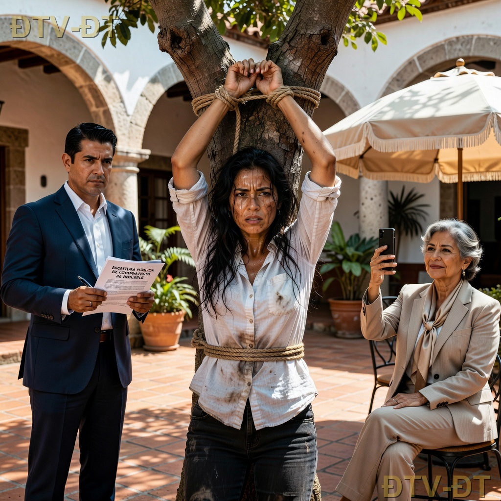 La ataron 3 días bajo el sol por negarse a regalar un departamento de 50 millones: “Firma o te dejamos morir”, dijo su suegra sin saber quién era ella