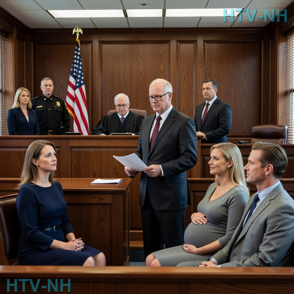 My father didn’t just walk into the probate courtroom; he made an entrance.