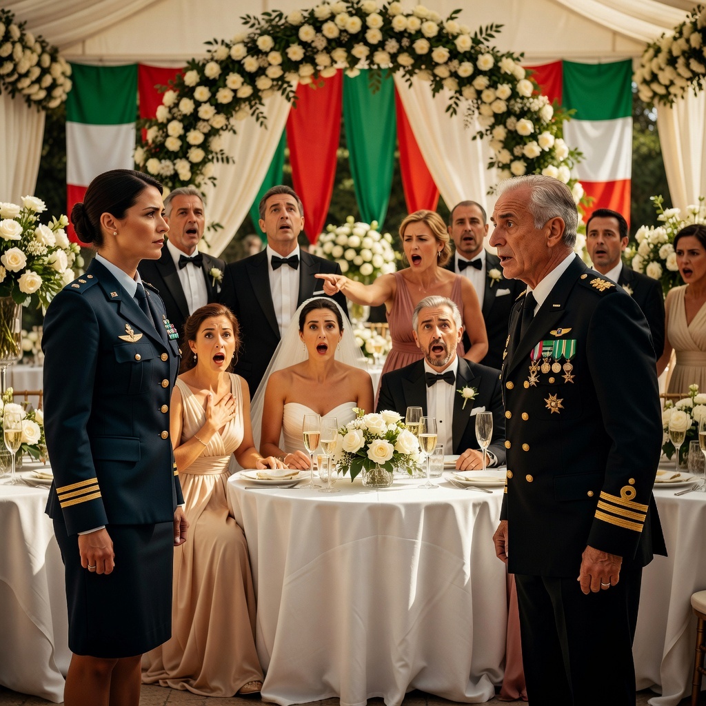 “Fidati, le donne come lei non superano mai nessuno,” sussurrò mia cognata al matrimonio. Poi il padre dello sposo — un decorato generale dei Marine — mi vide, si bloccò a metà frase e chiese perché nessuno gli avesse detto che il “Comandante Walker” era presente…
