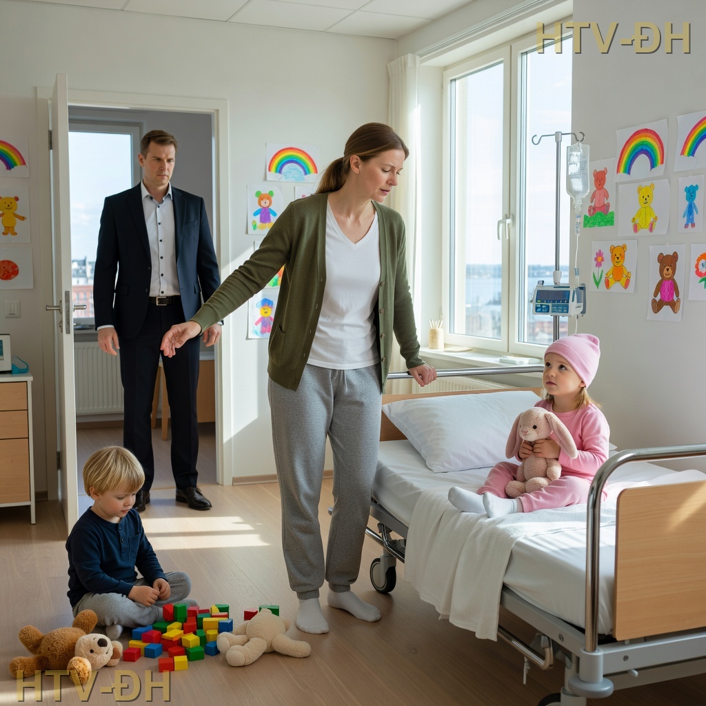 “Sig til den stille mand, at han er hendes far” – Han fandt sin ekskone på en kræftafdeling med tvillingerne, hun havde skjult for ham