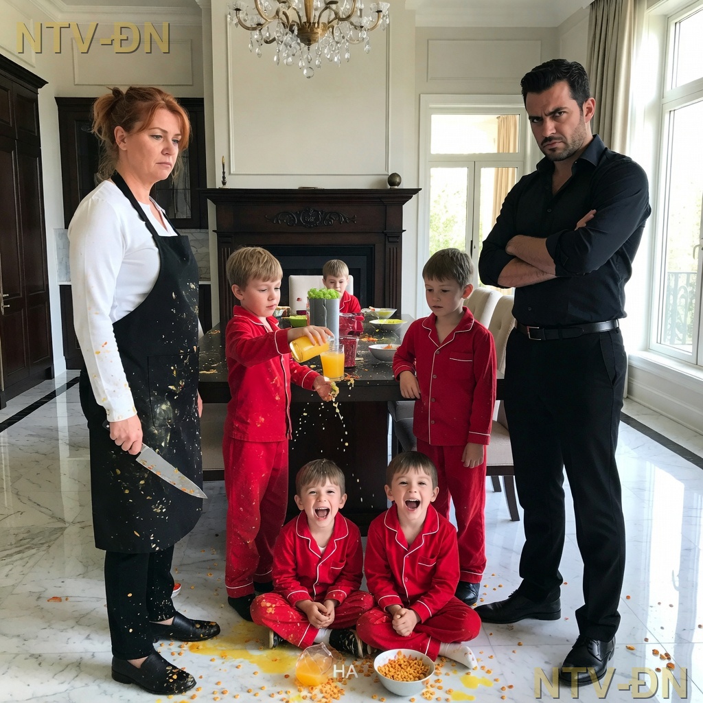 Aucune nounou n’a jamais survécu à un dîner avec les quatre jumeaux du milliardaire tycoon… jusqu’à ce qu’une mère pauvre et désemparée prenne sa place et lui demande sévèrement pourquoi les enfants mendiaient son attention…