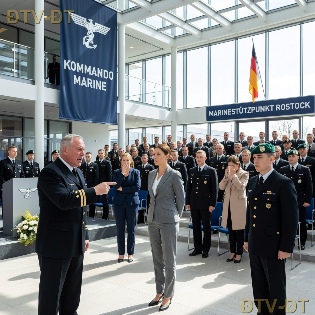 Mein Bruder schwor, ich wäre von der Marineschule geflohen. Ich blieb still im hinteren Teil des Saals während seiner Zeremonie zum Marinekommando in Lorient … bis sein General meinen Blick traf und sagte: „Mein Gott, Sie sind hier?“ Der ganze Saal erstarrte, und mein Bruder stand mit offenem Mund da.