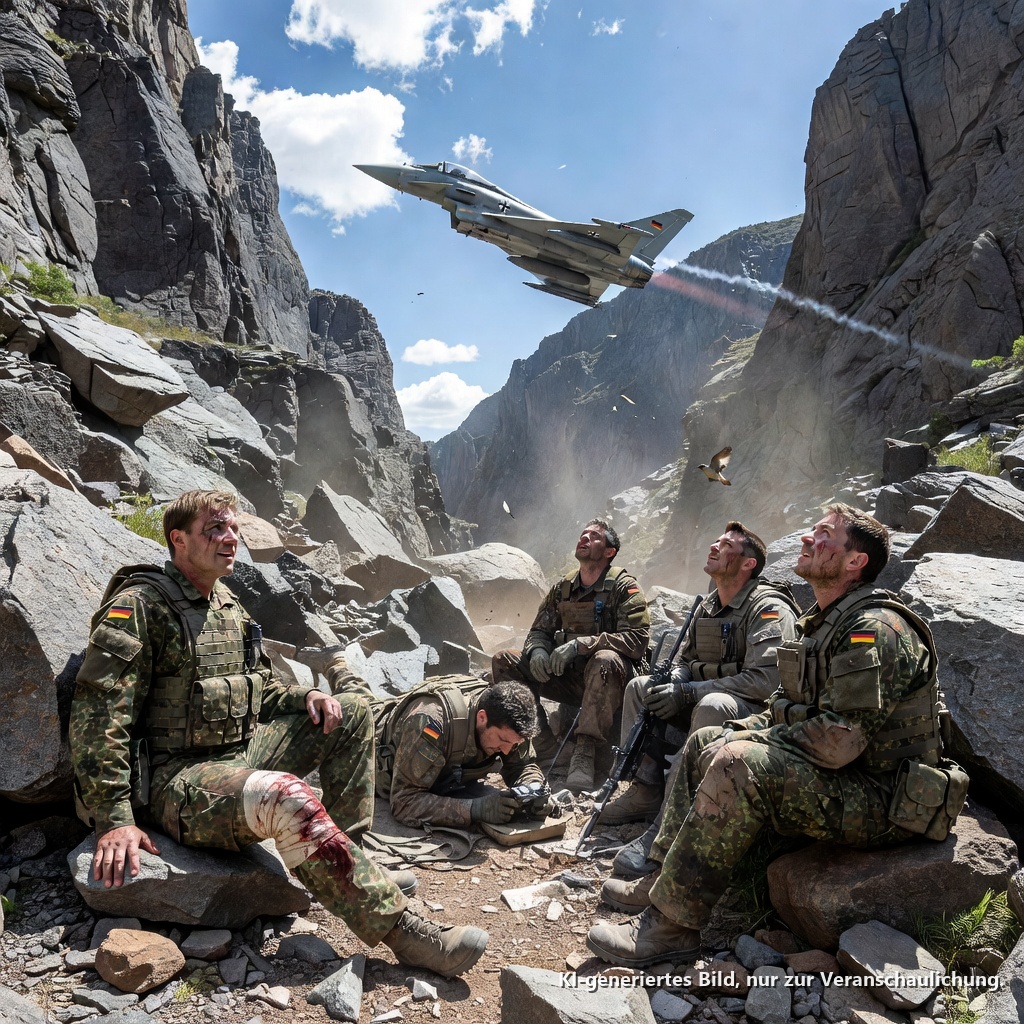 Die französischen Kommandos flüsterten: „Wer schießt? Wo ist die Pilotin?“ — Dann heulte Claire Montreuils Rafale durch die Hölle.
