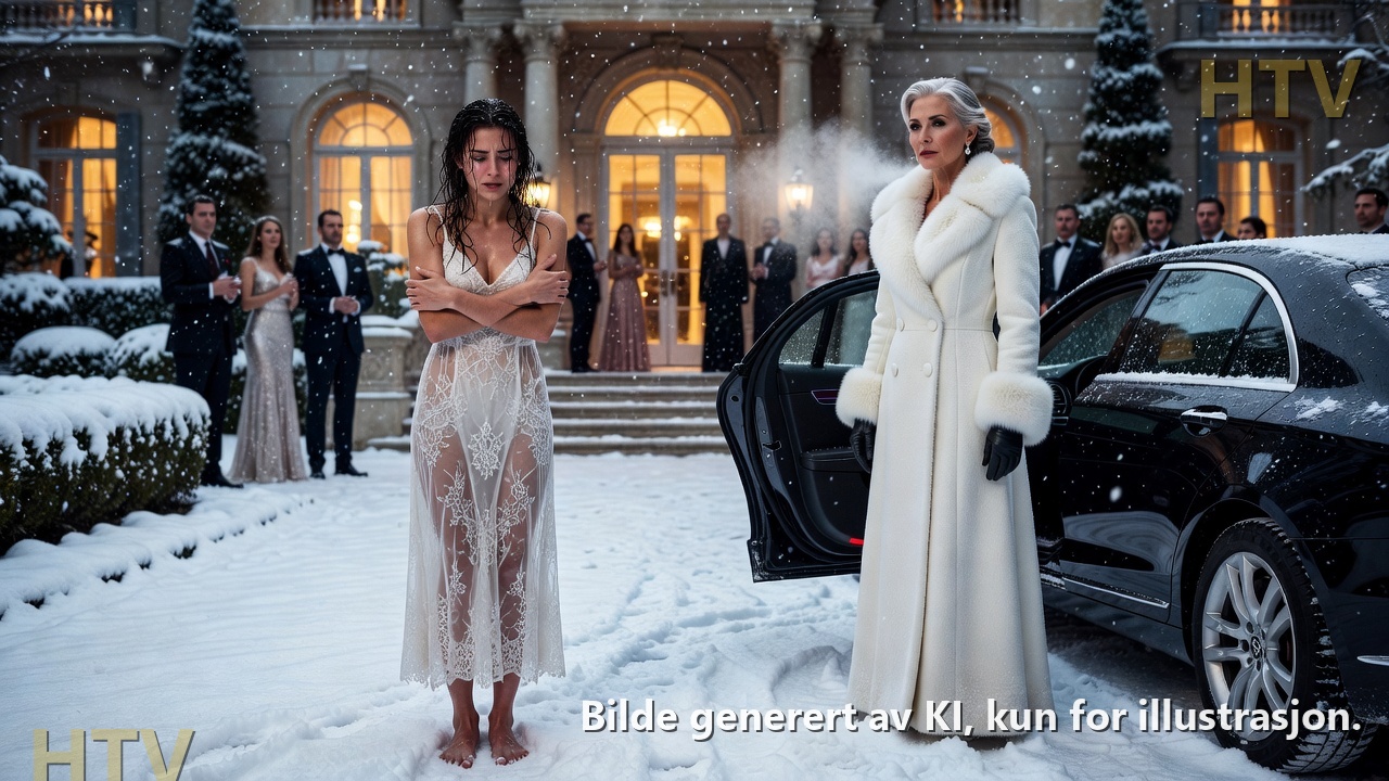 Det var -10°C julaften. Faren min låste meg ute i snøen fordi jeg «svarte ham under middagen». Jeg så dem åpne gavene gjennom vinduet. En time senere kjørte en svart limousin opp…