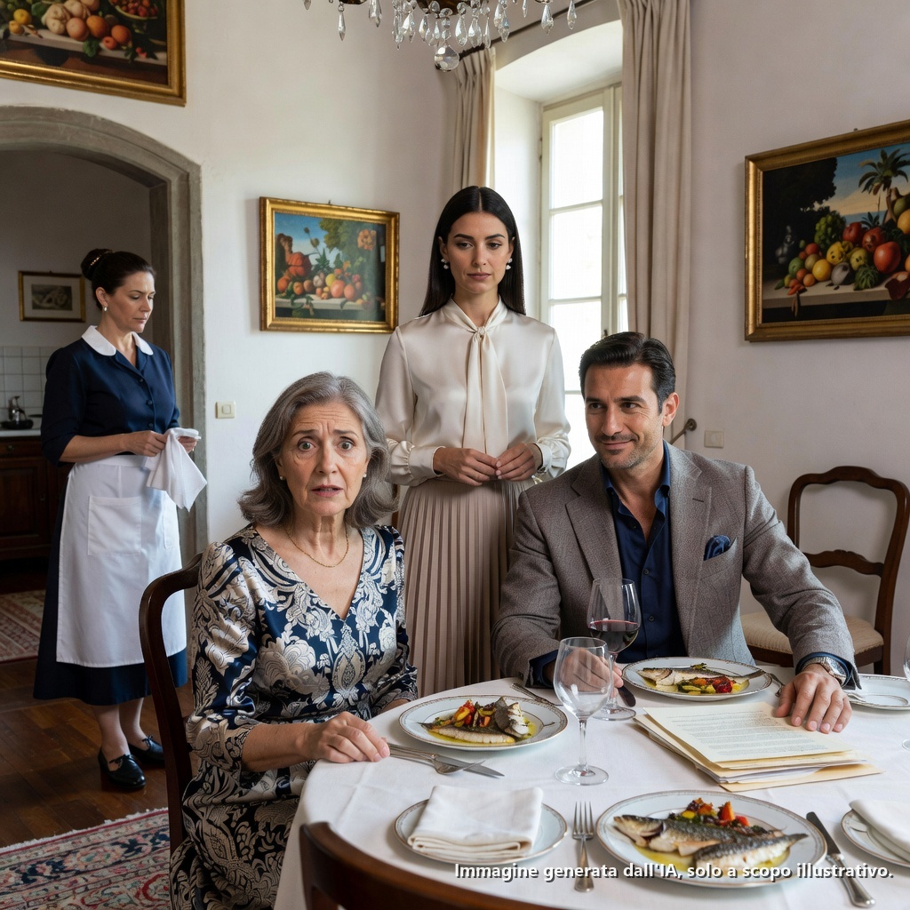 Andò alla villa di suo figlio con una torta, ma scoprì che la cena di famiglia era una trappola per sottrargli la casa.