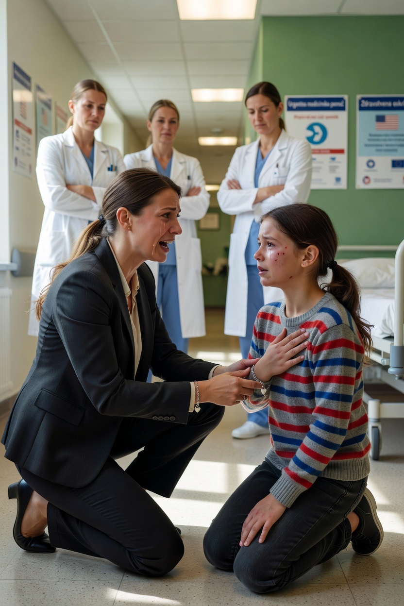 “Zmrznila sem v trenutku, ko sem zagledala zapestnico na zapestju tiste pretepenčke deklice. ‘Kje si to dobila?’ sem zašepetala, a glas se mi je zlomil, preden je vprašanje sploh zaživelo. Pogledala me je in rekla: ‘Mama mi je rekla, naj je nikoli ne snamem … ker je to edino, kar dokazuje, kdo sem.’ V tistem hipu mi je srce zastalo – ker sem to resnico pokopala pred 11 leti. In kar je rekla nato, je razbilo vse …”