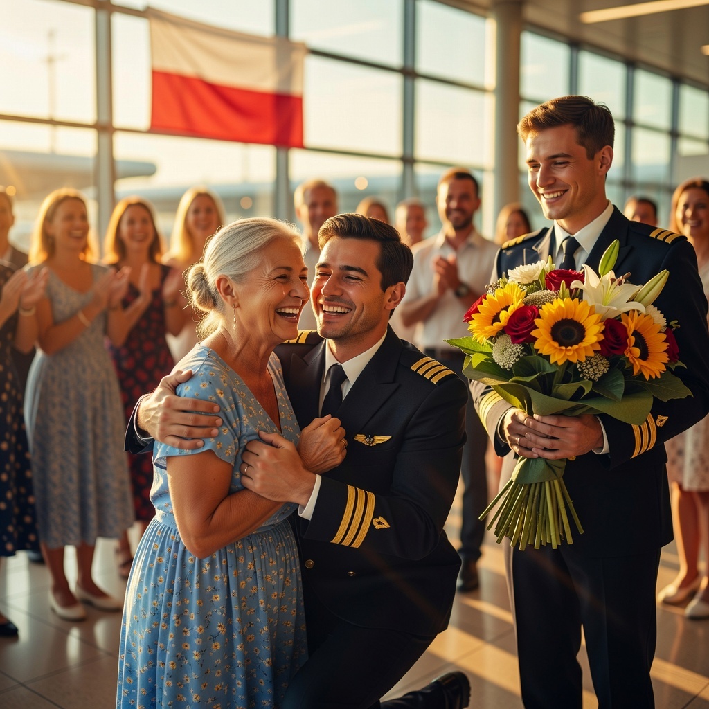 SPRZEDAŁA DOM, BY UTRZYMAĆ SYNÓW W SZKOLE… 20 LAT PÓŹNIEJ, DWÓCH PILOTÓW POJAWIŁO SIĘ U NIEJ I ZMIENIŁO JEJ ŻYCIE W JEDEN DZIEŃ ✈️💔..