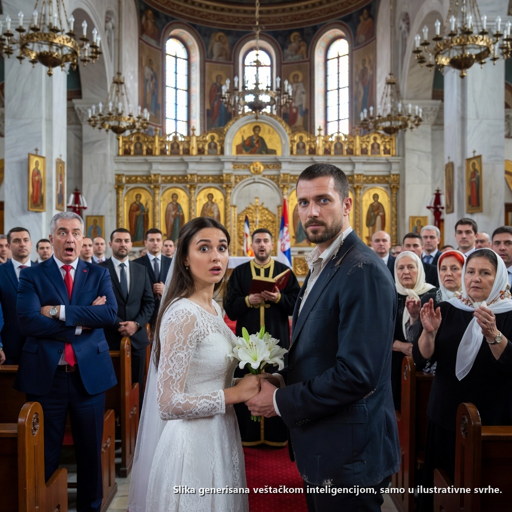 MOJ OČUH ME PRISILIO DA SE UDAM ZA PROSJAKA KAKO BI UKRAO MOJE NASLEĐE OD MILIJARDU DOLARA… ALI U TRENUTKU KAD SAM POGLEDALA U OČI SVOG MLADOŽENJE PRED OLTAROM, CELA CRKVA JE UĆUTALA.