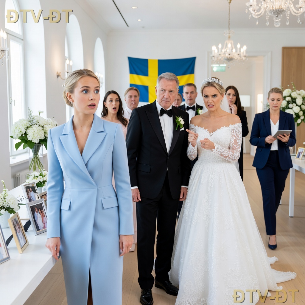 Min far såg på när min styvmor förödmjukade mig och raderade mig från familjefoton – sedan klev min assistent in, kallade mig “Ms. Whitaker” och frös bröllopet…
