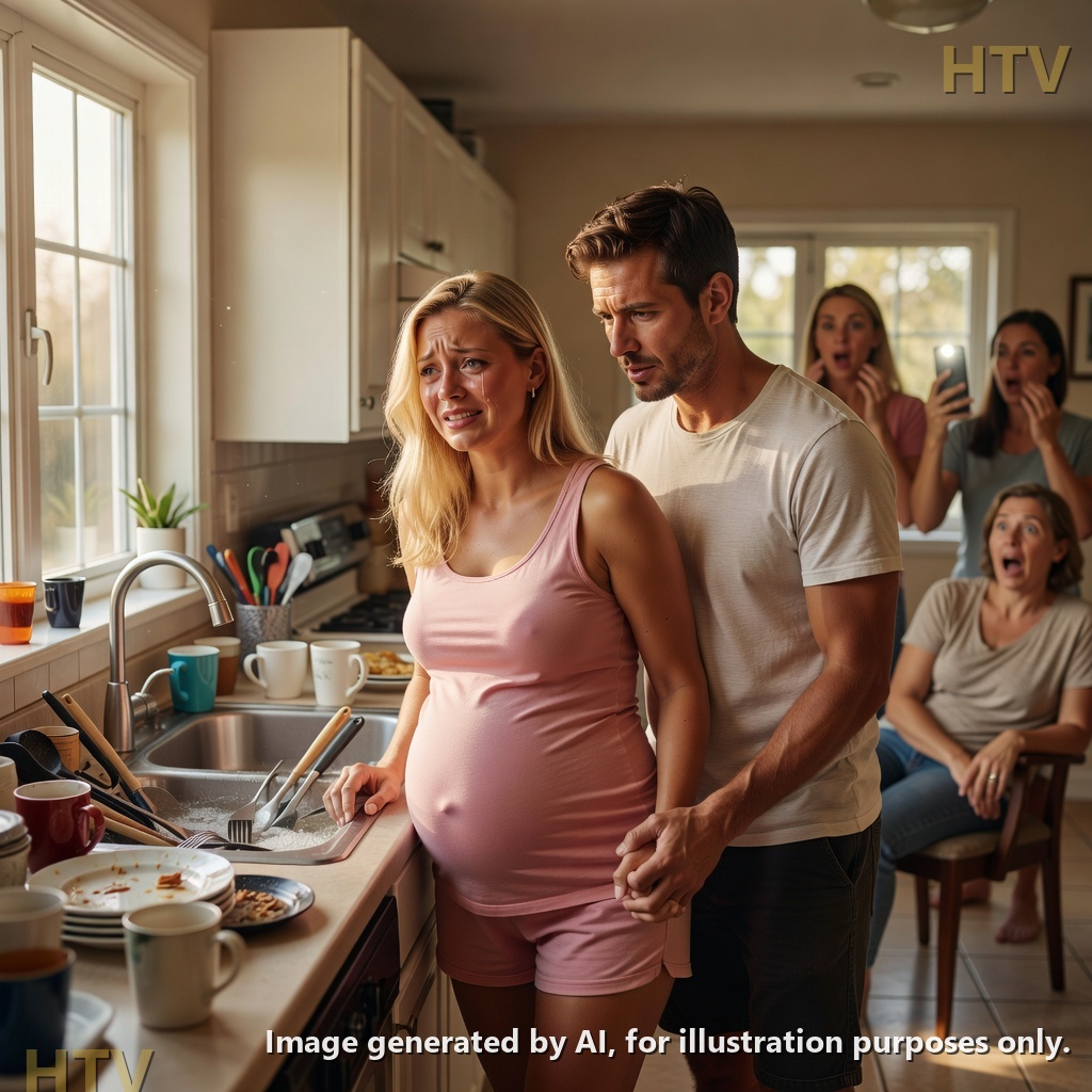 I came home exhausted and found my eight-months-pregnant wife cleaning up my family’s mess. What I discovered next changed everything.