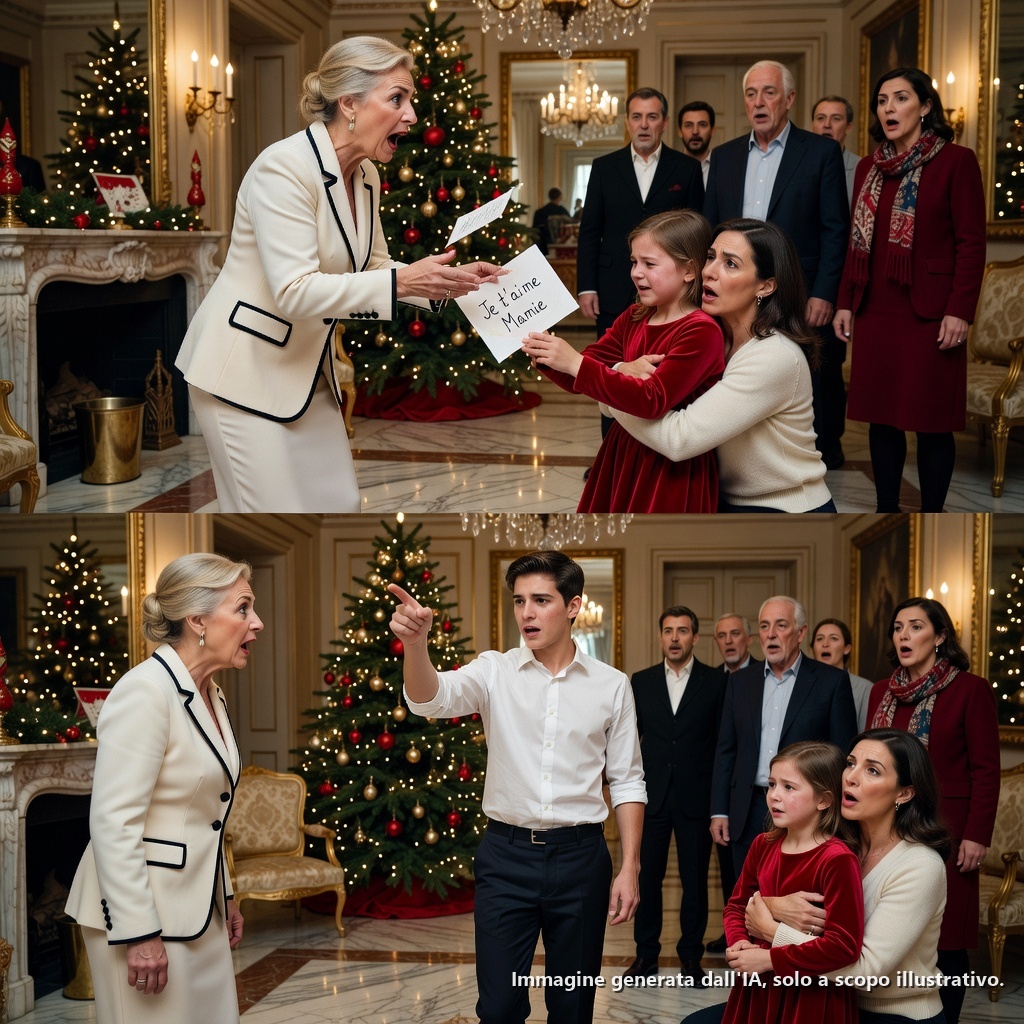 A Natale, mia suocera ha guardato mia figlia di 5 anni e le ha detto: «I bambini nati dagli inganni della loro madre non hanno il diritto di chiamarmi Nonna…»