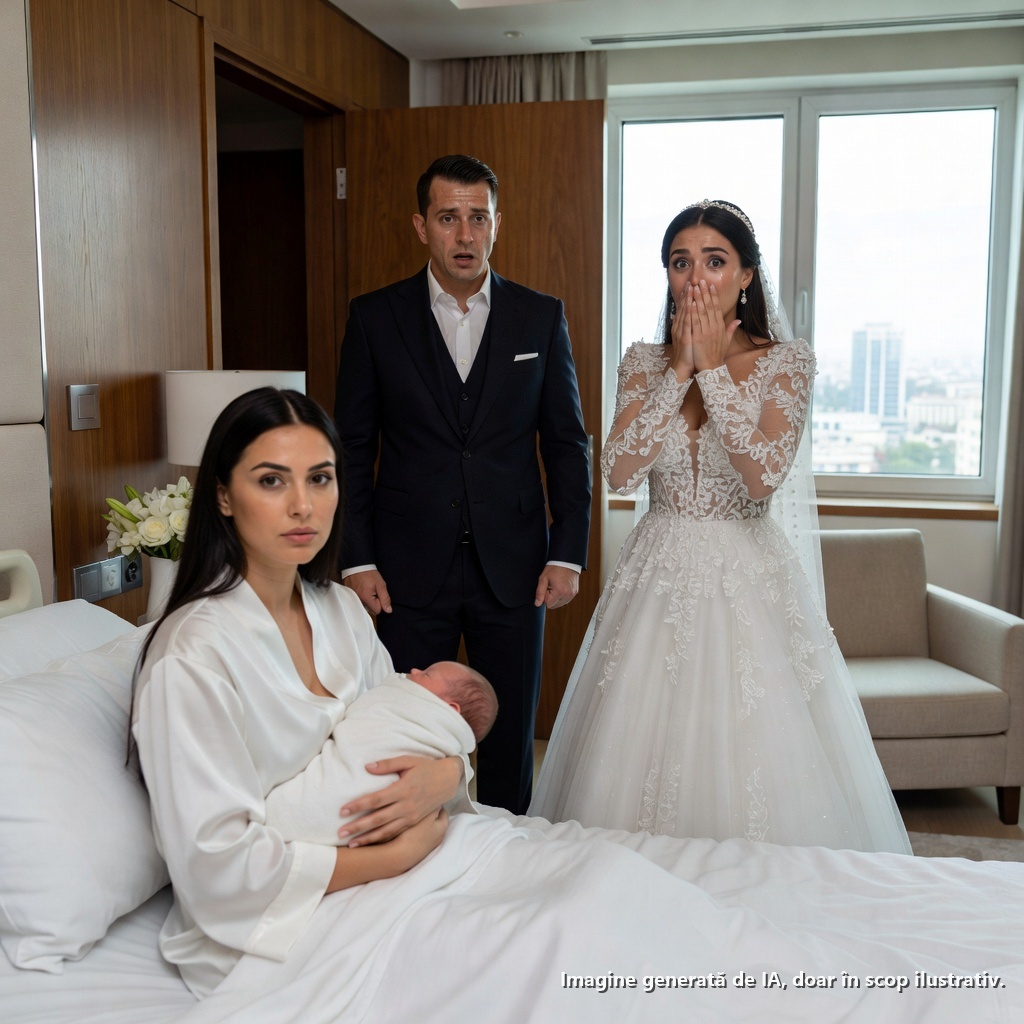 Six months after our divorce, my ex-husband phoned to invite me to his wedding. I answered with four plain words: “I just gave birth…