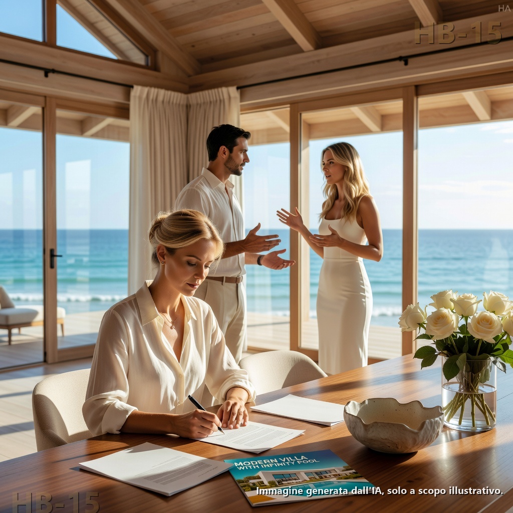 Ha firmato per una casa al mare in segreto e ore dopo ha sentito il piano che l’avrebbe distrutta.