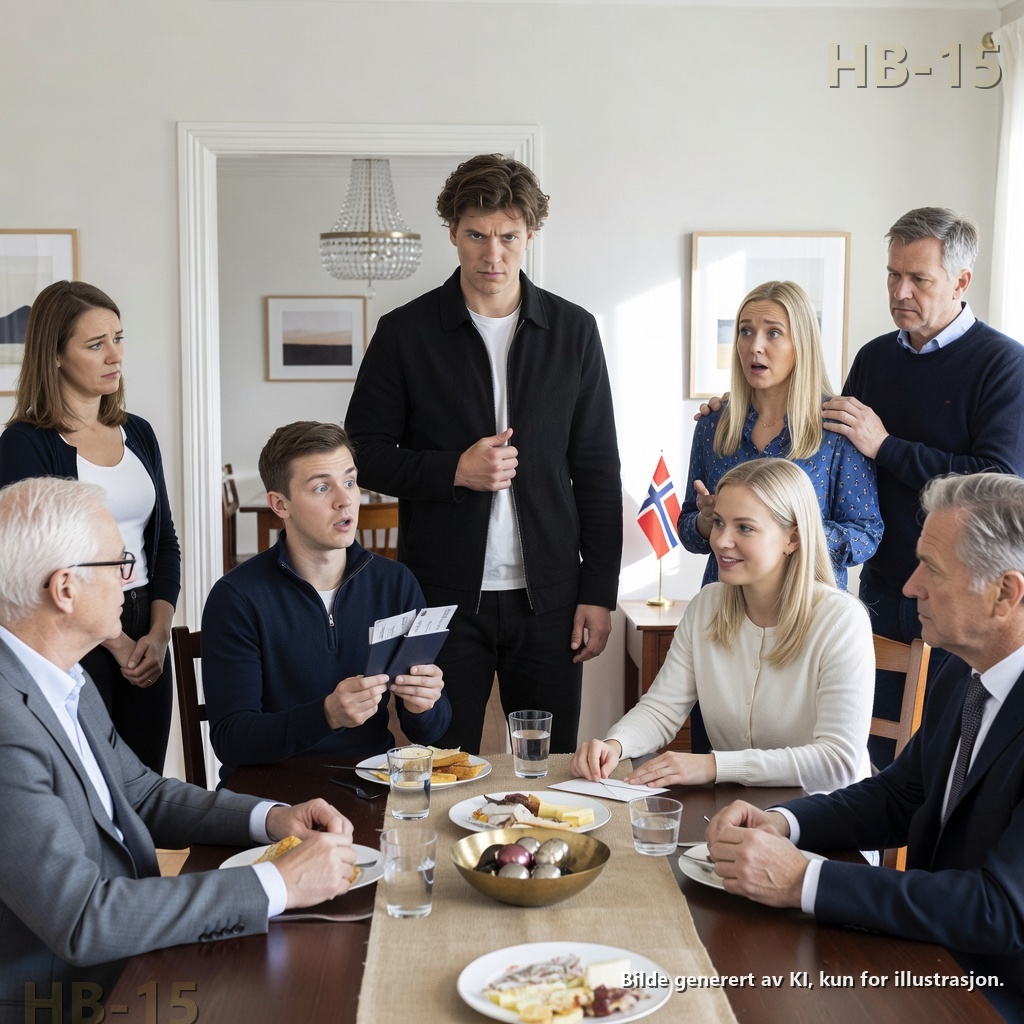 På mors bursdagsmiddag ga hun broren min førsteklassesbilletter til Japan som jeg i hemmelighet hadde betalt for.