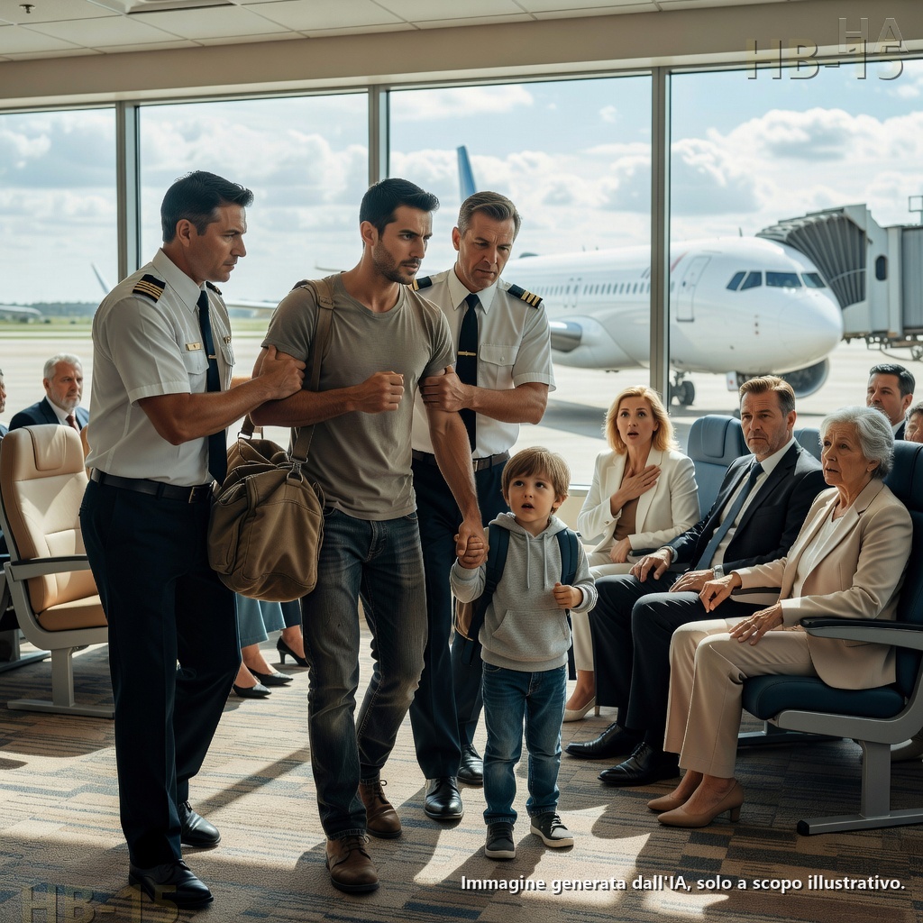 Hanno cacciato il papà single dalla prima classe e cinque minuti dopo hanno scoperto chi stava davvero tenendo in vita la loro compagnia aerea.