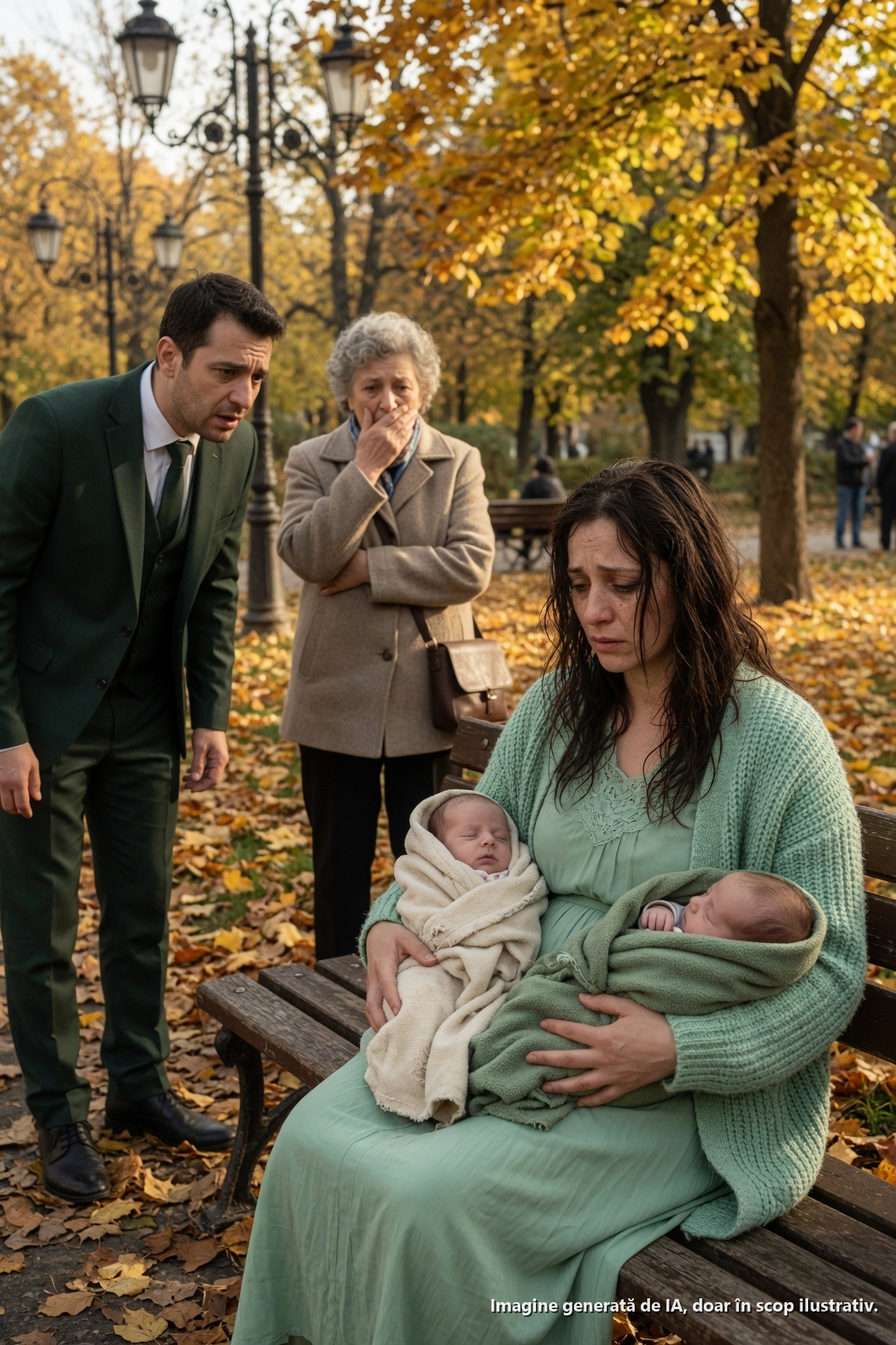 Am crezut că fosta mea soție dispăruse din viața mea pentru totdeauna. Apoi, într-o după-amiază liniștită de toamnă, am găsit-o adormită pe o bancă din parc, având lângă ea doi bebeluși. Ce am descoperit în următoarele minute a sfărâmat fiecare presupunere pe care o făcusem în ultimul an – și a ridicat o întrebare pentru care nu eram pregătit să răspund.