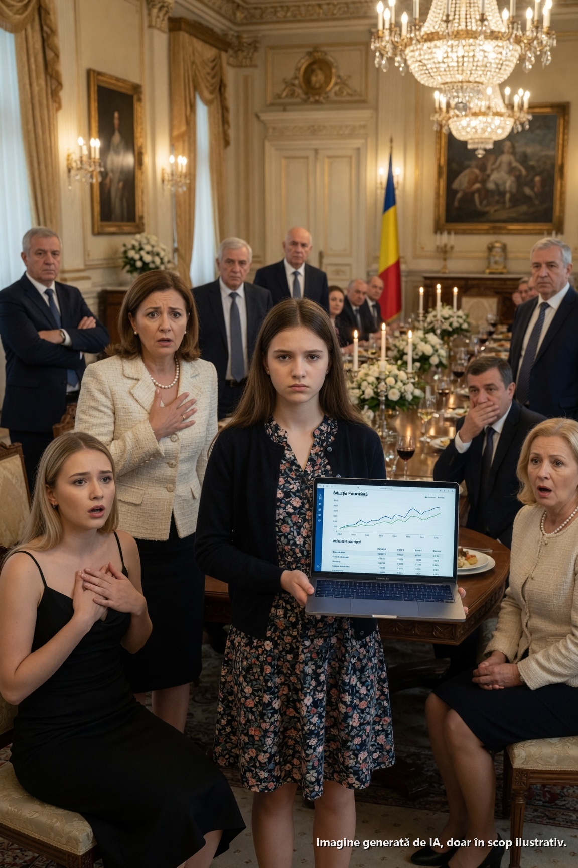 La fiecare adunare, fiica mea de 15 ani era ignorată, în timp ce nepoata mea era numită „viitorul familiei” – până într-o seară, când fiica mea tăcută și-a deschis laptopul și a dezvăluit contul secret pe care toți îl protejaseră…