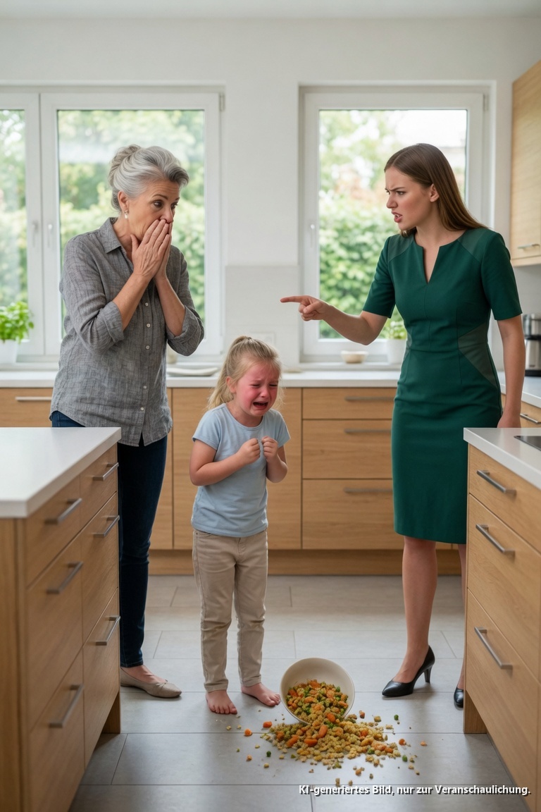 Wochenlang dachte ich, meine 6-jährige Enkelin würde einfach gerne Zeit allein im Badezimmer verbringen – bis eines ruhigen Morgens das schmerzhafte Geheimnis ans Licht kam, warum sie immer wieder versuchte, sich „zurechtzumachen“, wenn niemand hinsah.