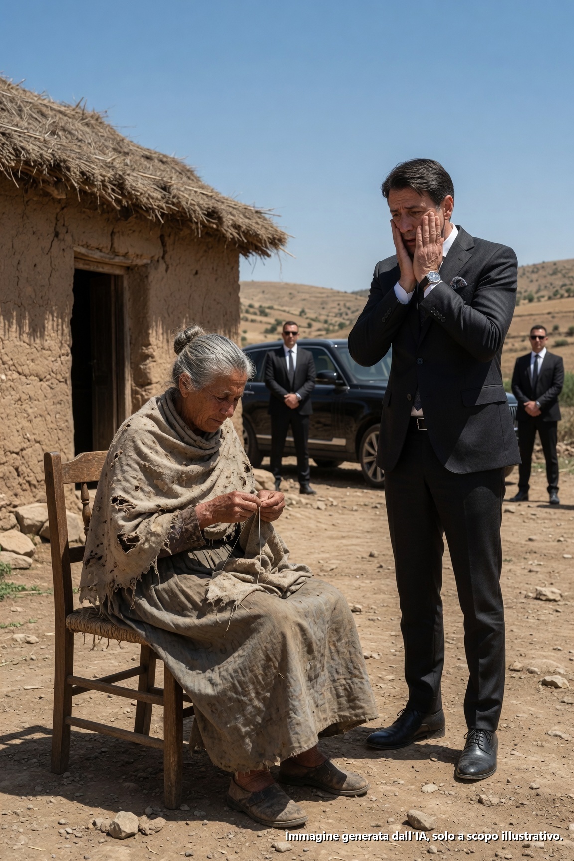 È diventato milionario ed è tornato per l’ANZIANA che lo aveva aiutato, piange trovandola abbandonata.

In un angolo dimenticato della sierra di Oaxaca, dove le strade di terra diventano fango quando piove e polvere quando batte il sole, viveva doña Mercedes Salvatierra in una casetta di adobe che sembrava reggersi più per abitudine che per forza. Aveva sessantotto anni, anche se le sue mani screpolate, la schiena curva e gli occhi stanchi facevano pensare che la vita le avesse messo addosso molti di più.

La gente del paese la conosceva come “la vecchietta della collina”. Alcuni le portavano tortillas quando avanzavano, altri le regalavano una candela o un po’ di fagioli, ma la maggior parte passava davanti alla sua porta senza fermarsi. Nei paesi piccoli tutti sanno chi soffre, ma non sempre tutti osano farsi carico di quella sofferenza.

Doña Mercedes aveva avuto tre figli: Arturo, Ramiro e Beatriz. Li aveva cresciuti lavando panni altrui, vendendo tamales in piazza e lavorando come aiutante nei raccolti. Non aveva mai mangiato prima di loro. Non si era mai comprata un vestito nuovo se qualcuno aveva bisogno di scarpe. Quando erano bambini, la chiamavano “mammina” e correvano ad abbracciarla al ritorno da scuola. Ma quando crebbero, andarono in città e iniziarono a vergognarsi di quella madre che parlava semplice, che non sapeva usare il cellulare moderno e che continuava a portare scialli logori.

Col tempo, smisero di visitarla. Poi smisero di chiamarla. E quando finalmente tornavano, non era per chiederle se avesse mangiato, ma per reclamare il piccolo appezzamento che lei conservava dietro casa.

—Mamma, quella terra non ti serve a niente —le diceva Arturo—. Firma e basta. Noi sapremo cosa farne.

Ma doña Mercedes rispondeva sempre la stessa cosa: