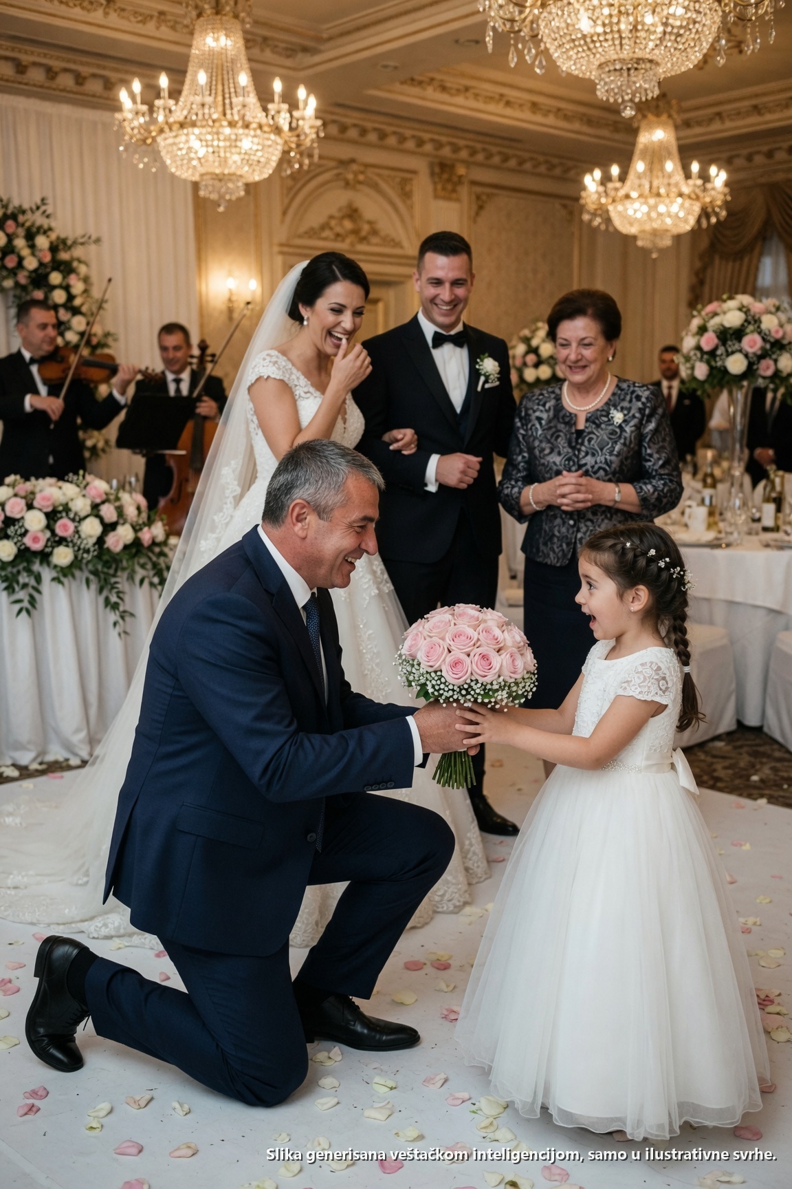 Stajao sam sam pored kovčega svoje ćerke. Moja porodica je pila šampanjac u hotelu.