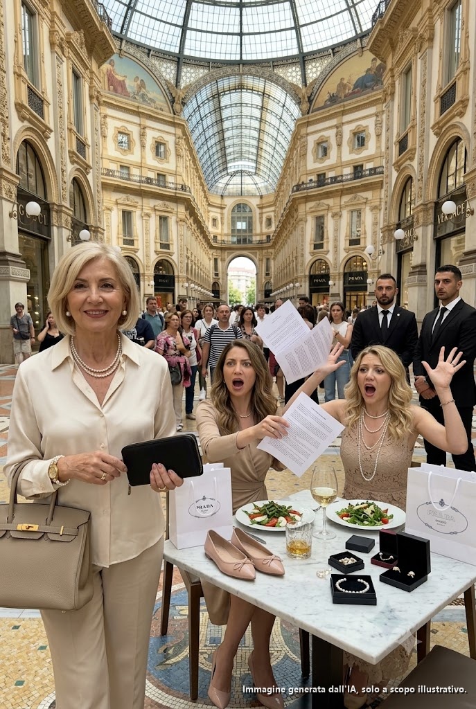 “Ops, ho dimenticato di nuovo la mia carta,” rise mia nuora spingendo verso di me il conto del centro commerciale di lusso e quello di sua madre. Sorrisi e dissi: “Che strano, ho dimenticato anche la mia.” Il suo sorriso si congelò all’istante.

Parte 1