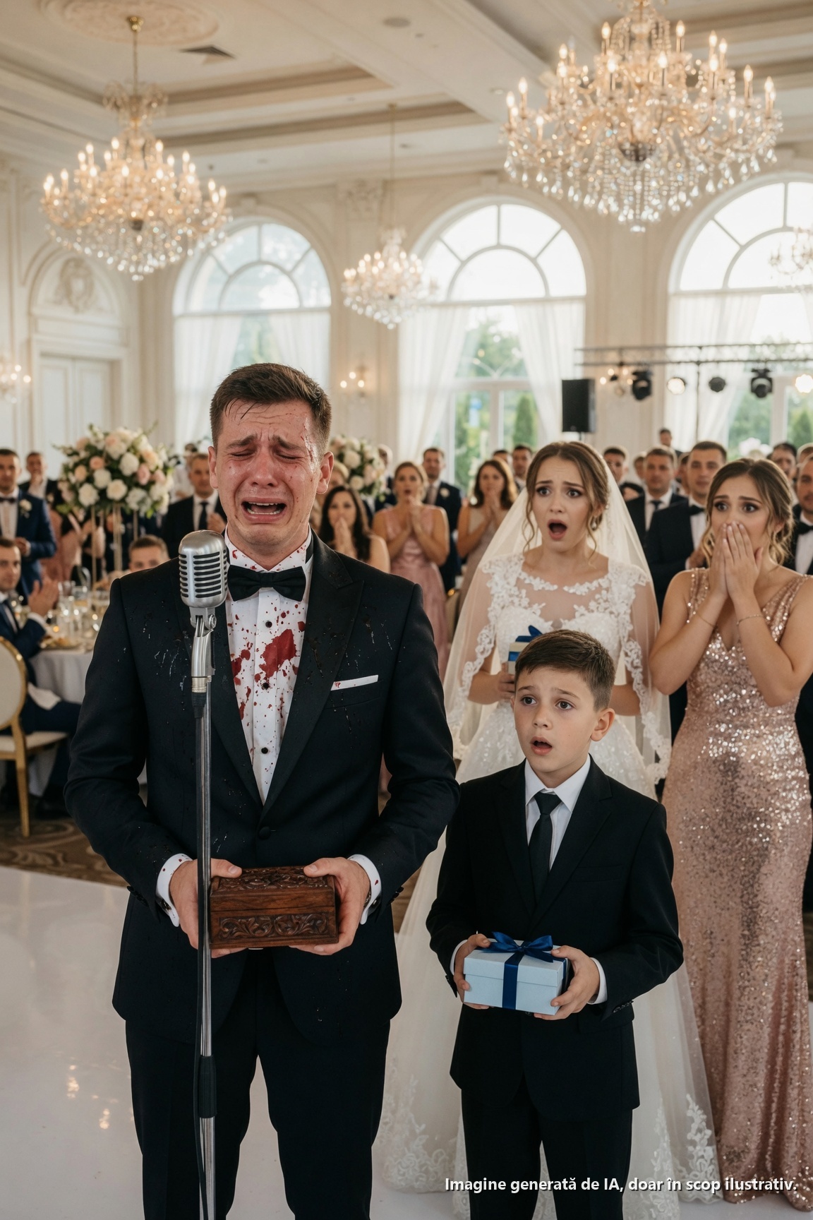 Fostul meu soț m-a înșelat, m-a părăsit pe mine și pe fiul nostru, și totuși ne-a invitat la nunta lui. În timpul discursului său, a râs și a spus: „A părăsi gunoiul ăla a fost cea mai bună decizie a vieții mele!”