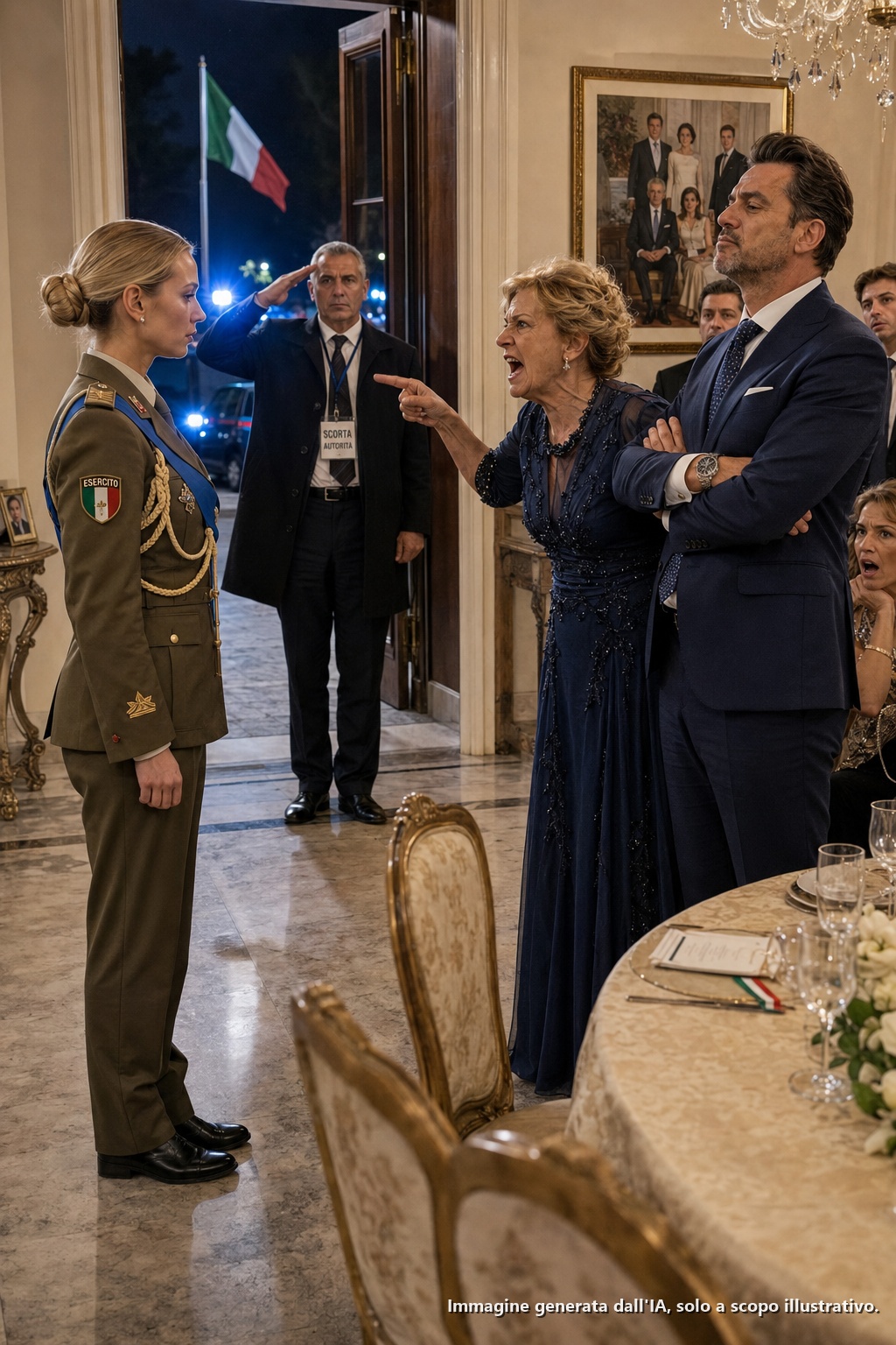 Mia mamma ha preteso che mi ‘spiegassi’ a cena — poi un agente federale è entrato e mi ha salutato…
