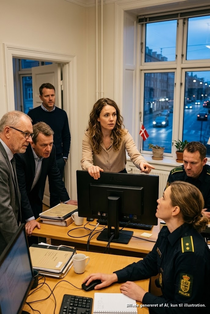Da politiet stormede min lejlighed for fjerde gang over et barn, der aldrig har eksisteret, kiggede min smilende nabo gennem sit kighul – men han anede ikke, at hver falsk rapport, hver besked og hvert midnatstræk allerede blev optaget.