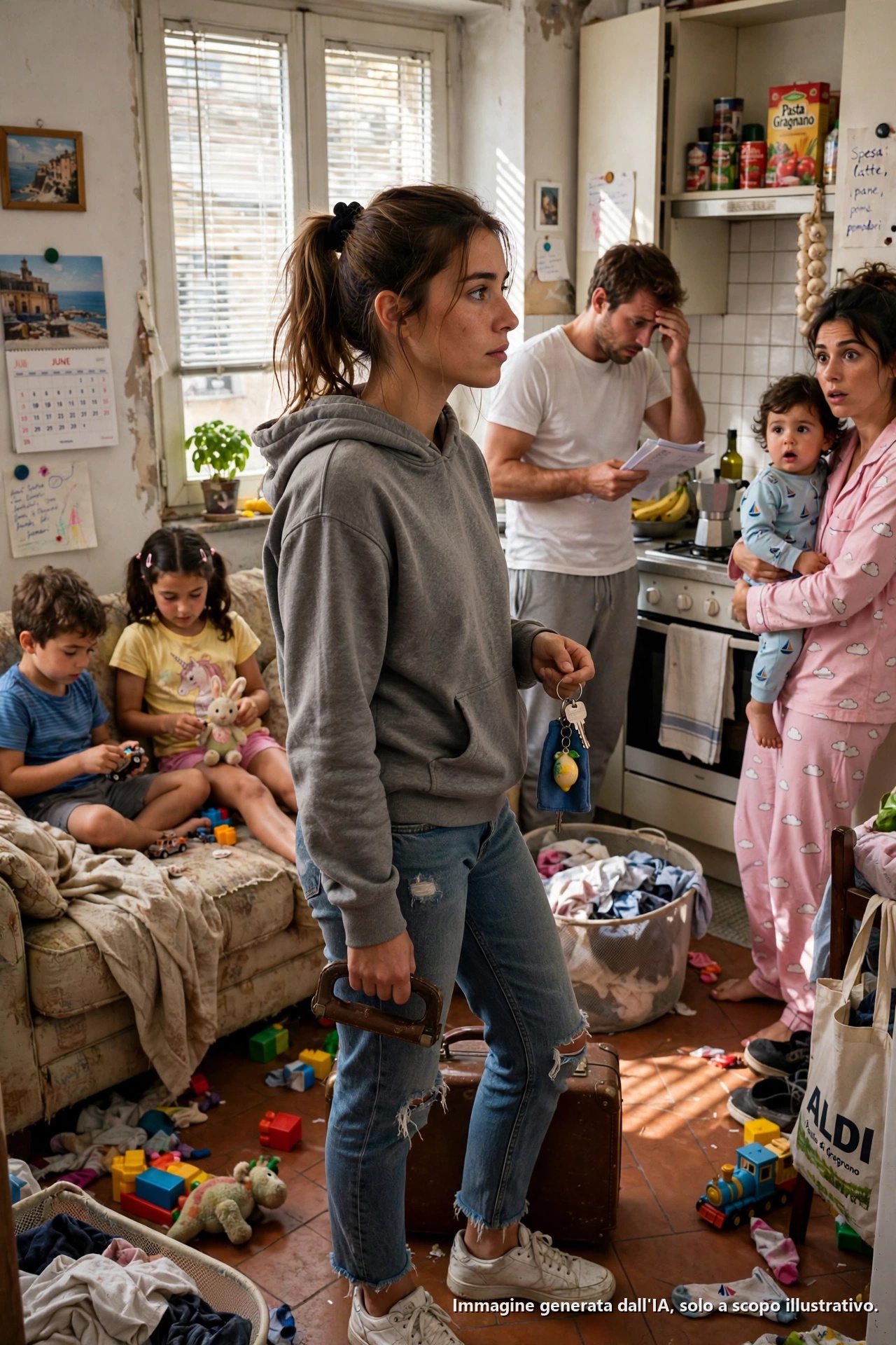 “Fai da babysitter alle tue nipoti o paga $1.700 di affitto!” La mia famiglia mi ha minacciato — così me ne sono andato silenziosamente durante la notte, e loro si sono svegliati in un disastro.