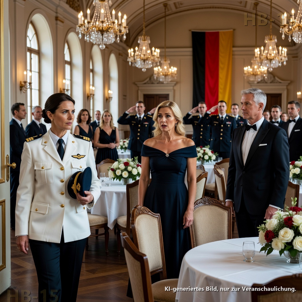 Meine Familie sagte mir, ich solle meine Uniform nicht zur Hochzeit meiner Schwester tragen – dann standen 23 Veteranen auf: „Aus…“