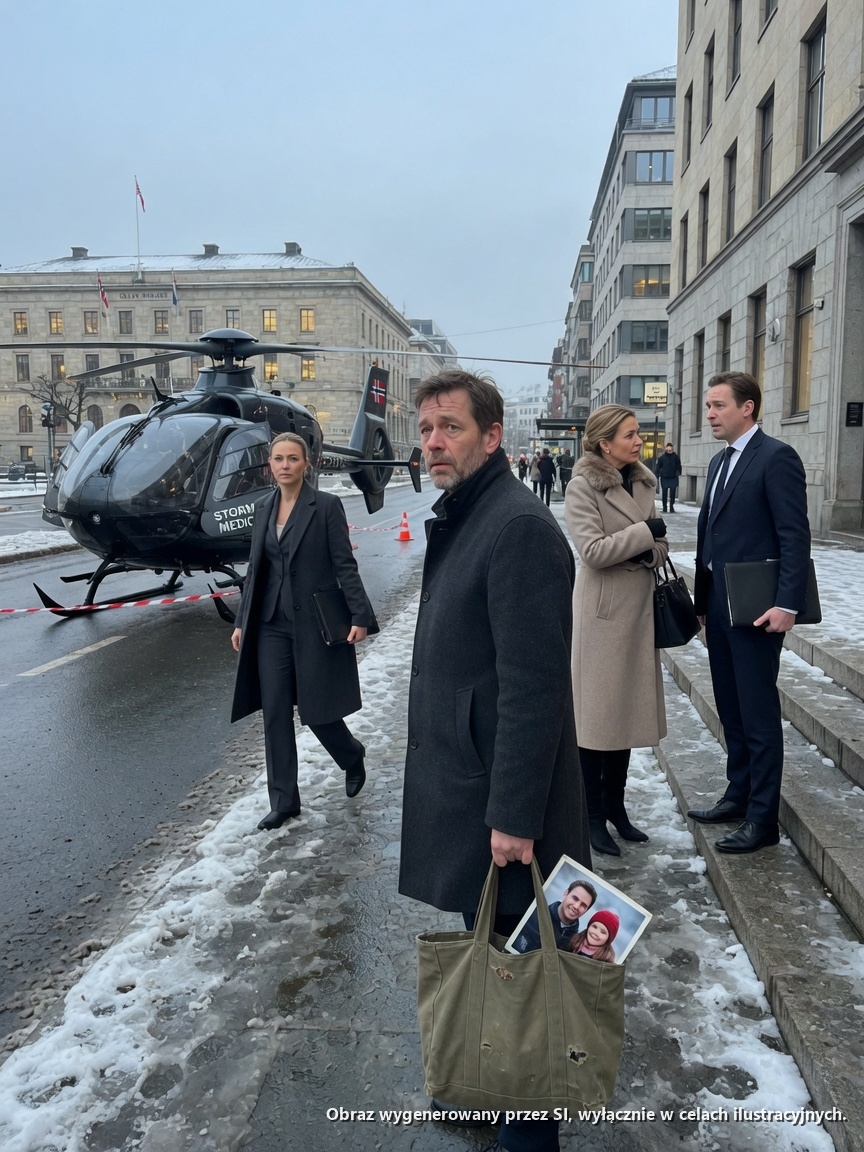 En alenefar forlot skilsmissen uten noe – så landet en mektig kvinne et svart helikopter utenfor Oslo tinghus og sa: «Jeg trenger at du redder liv igjen»…