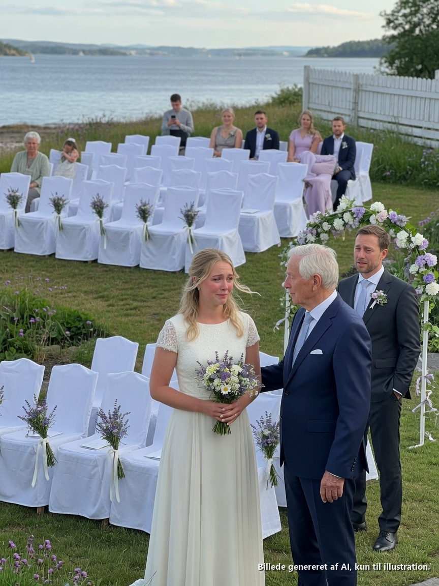 «Min far havde lovet at følge mig op ad midtergangen, men valgte min søsters babyshower i stedet — og dagen efter at jeg giftede mig med mit livs store kærlighed foran femogtredive tomme stole, lagde jeg et enkelt billede ud fra vores bryllupsrejse. Jeg vågnede til 417 opkald fra den samme familie, som ikke kunne afse en eneste time til mig.»