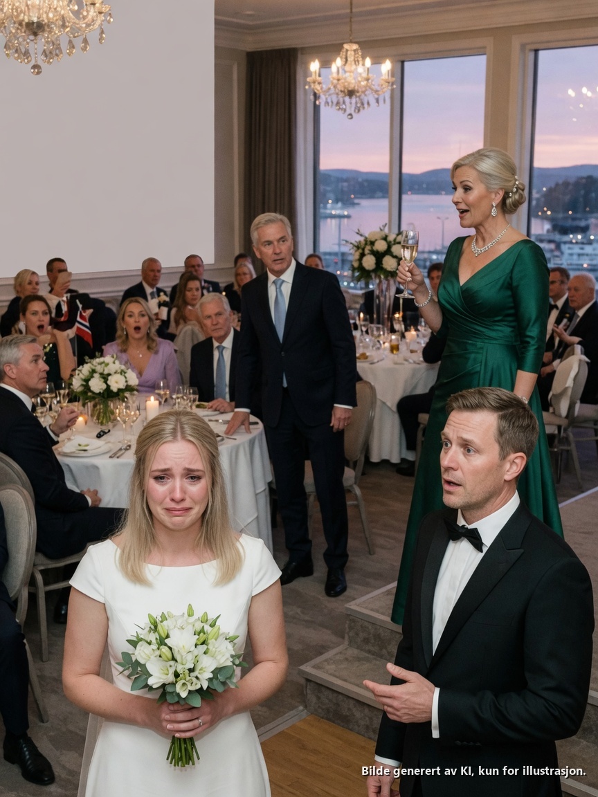 SVIGERMOREN MIN NEKTER Å AKSEPTERE MEG SOM SIN SVIGERDATTER. I BRYLLUPET VÅRT ANNONSERTE HUN: “BEKLAGER DEN LITE ATTRAKTIVE BRUDEN. VÆR SÅ SNILL Å VÆRE GREIE MOT HENNE.” EN MANN SPURTE DA: “ER DET ALT DU HAR Å SI?” HUN BLE BLEK OG SJOKKERT…