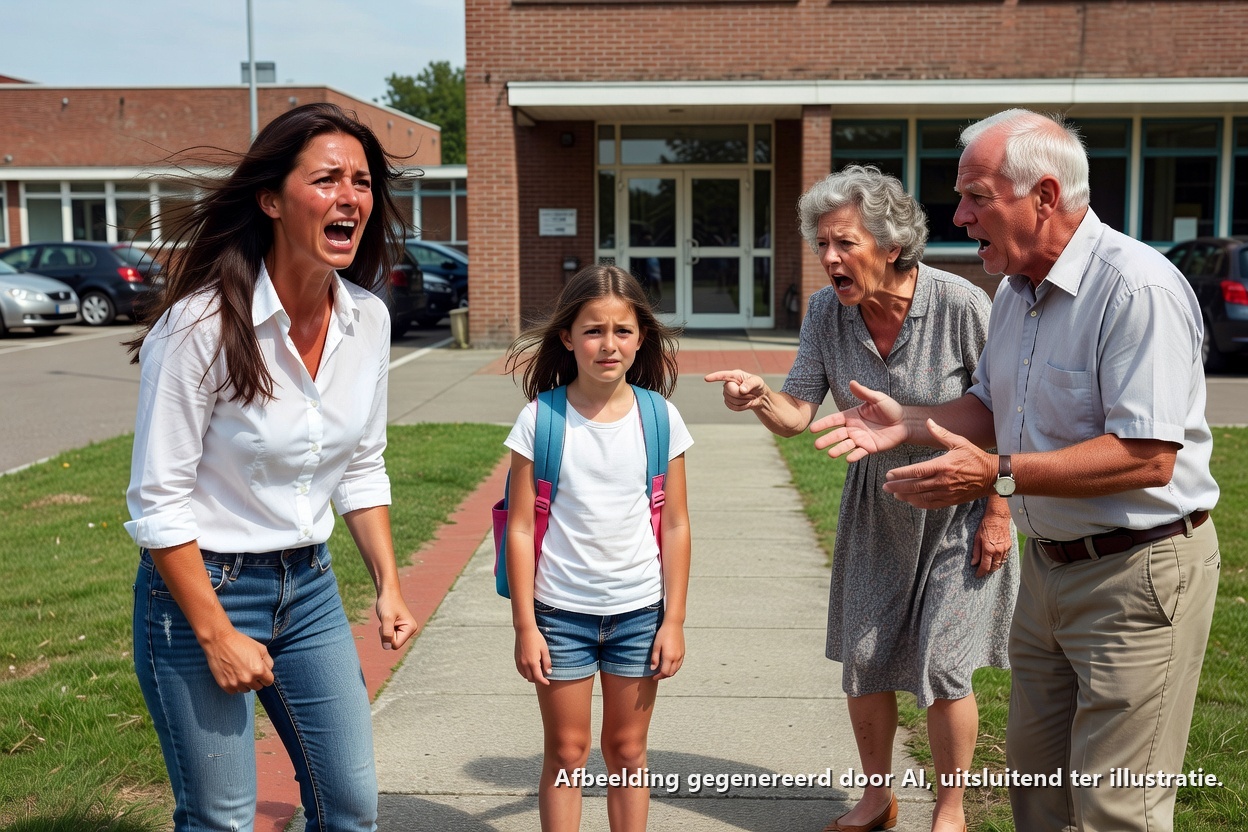 Mijn ouders “vergeten” mijn dochter van school op te halen—voor de 11e keer. “We zijn geen taxi. We waren druk met de tweeling van je zus.”