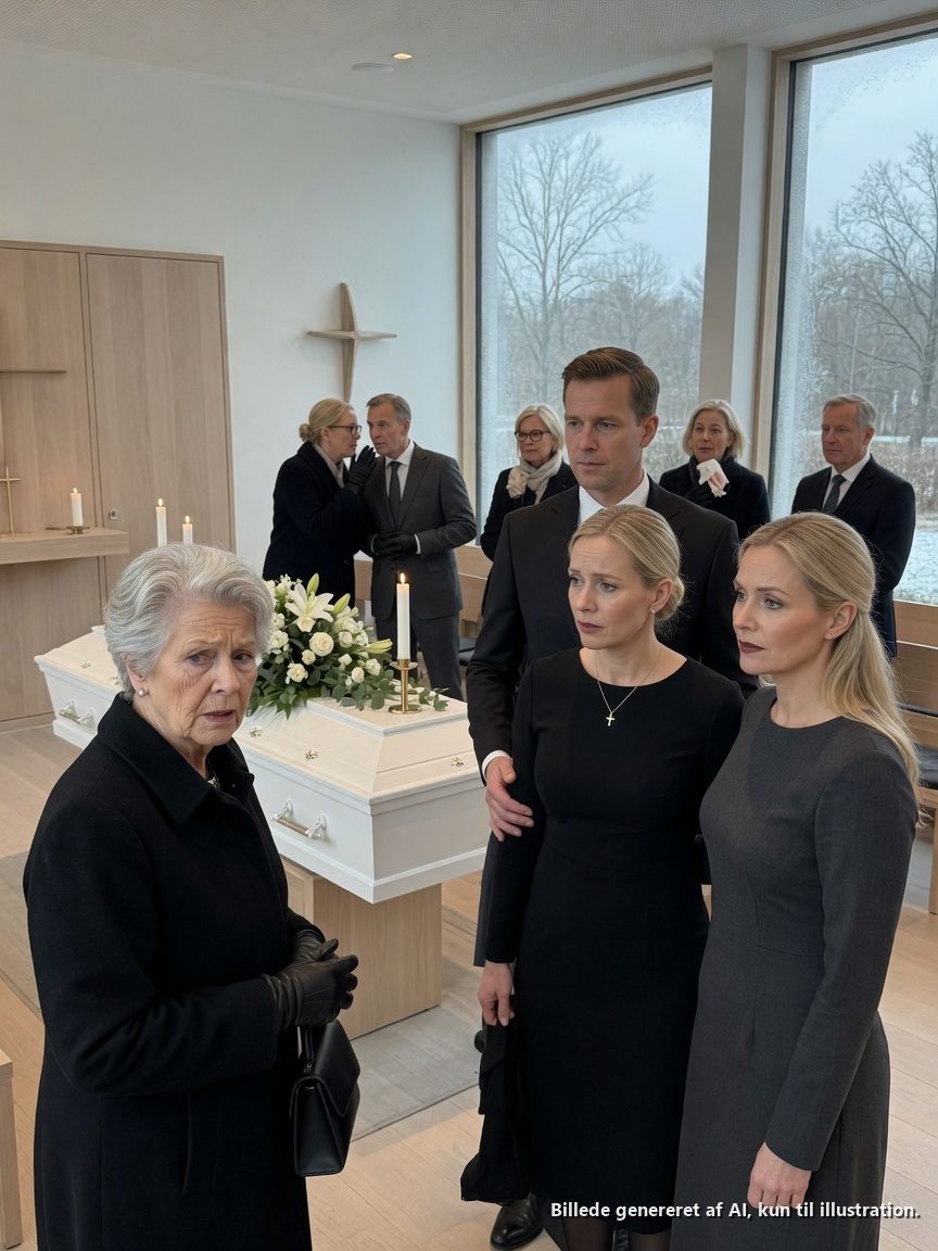 Min svigerdatters mor døde, og ved begravelsen mødte jeg en “søster”, hun aldrig havde nævnt. På badeværelset hørte jeg dem hviske: “Nu hvor mor er væk, vil ingen vide, hvad vi gjorde.” Hvad jeg fandt ud af bagefter fik mig til at LØBE FOR LIVET…