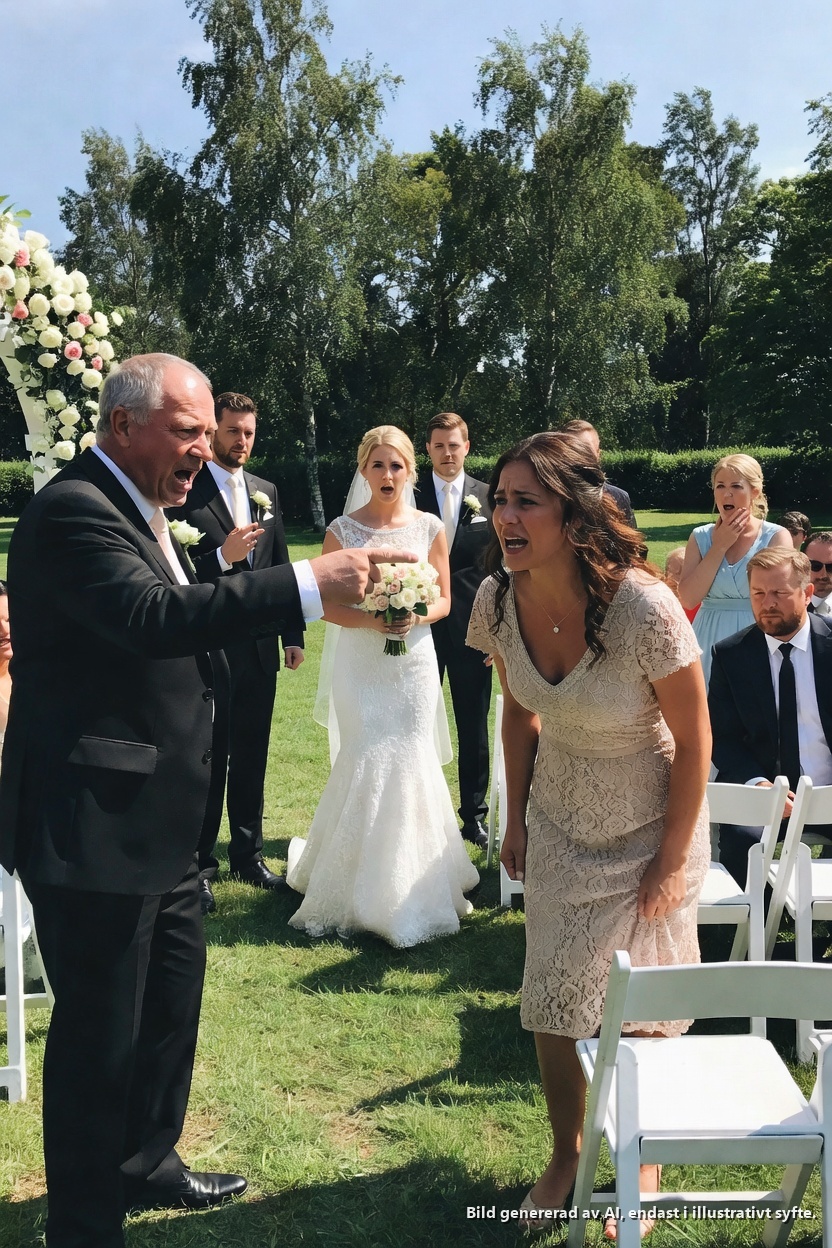 Jag uppfostrade min syster ensam. På hennes bröllop förolämpade hennes svärfar mig inför alla – tills jag reste mig upp och sa… “Vet du ens vem jag är?” Hans ansikte blev blekt…