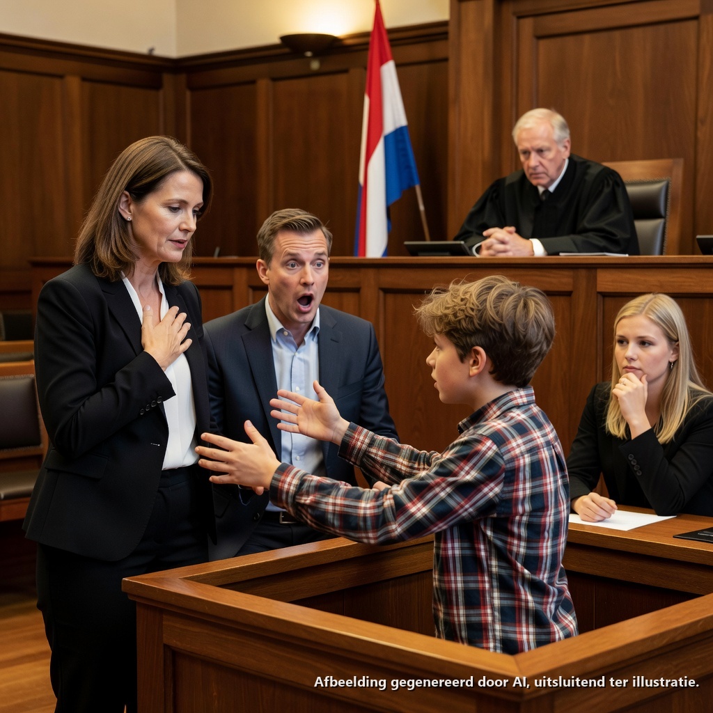 Ze probeerden mijn kinderen weg te halen totdat mijn 8-jarige zijn mond opendeed – Wat hij zei SCHOKTE iedereen