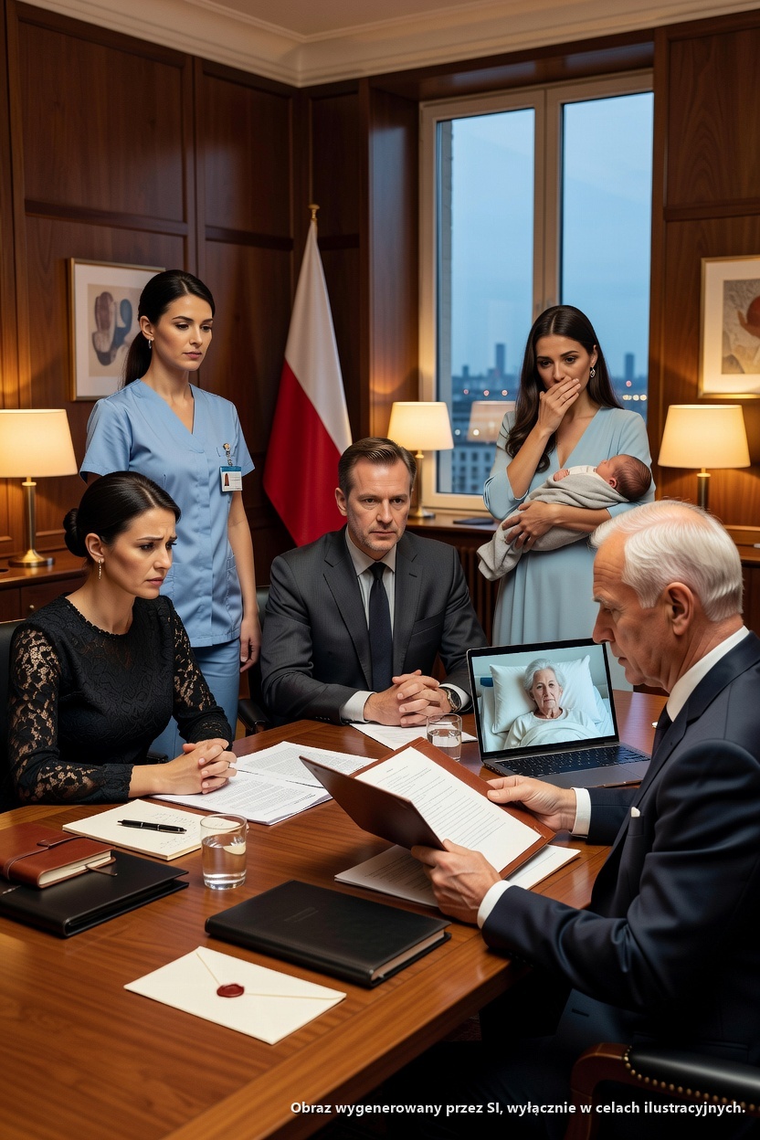 Mój mąż przyprowadził swoją kochankę i ich noworodka na odczytanie testamentu swojej matki, położył dziecko między nami i powiedział: “Powinnaś się przyzwyczaić do widoku mojej prawdziwej rodziny.”