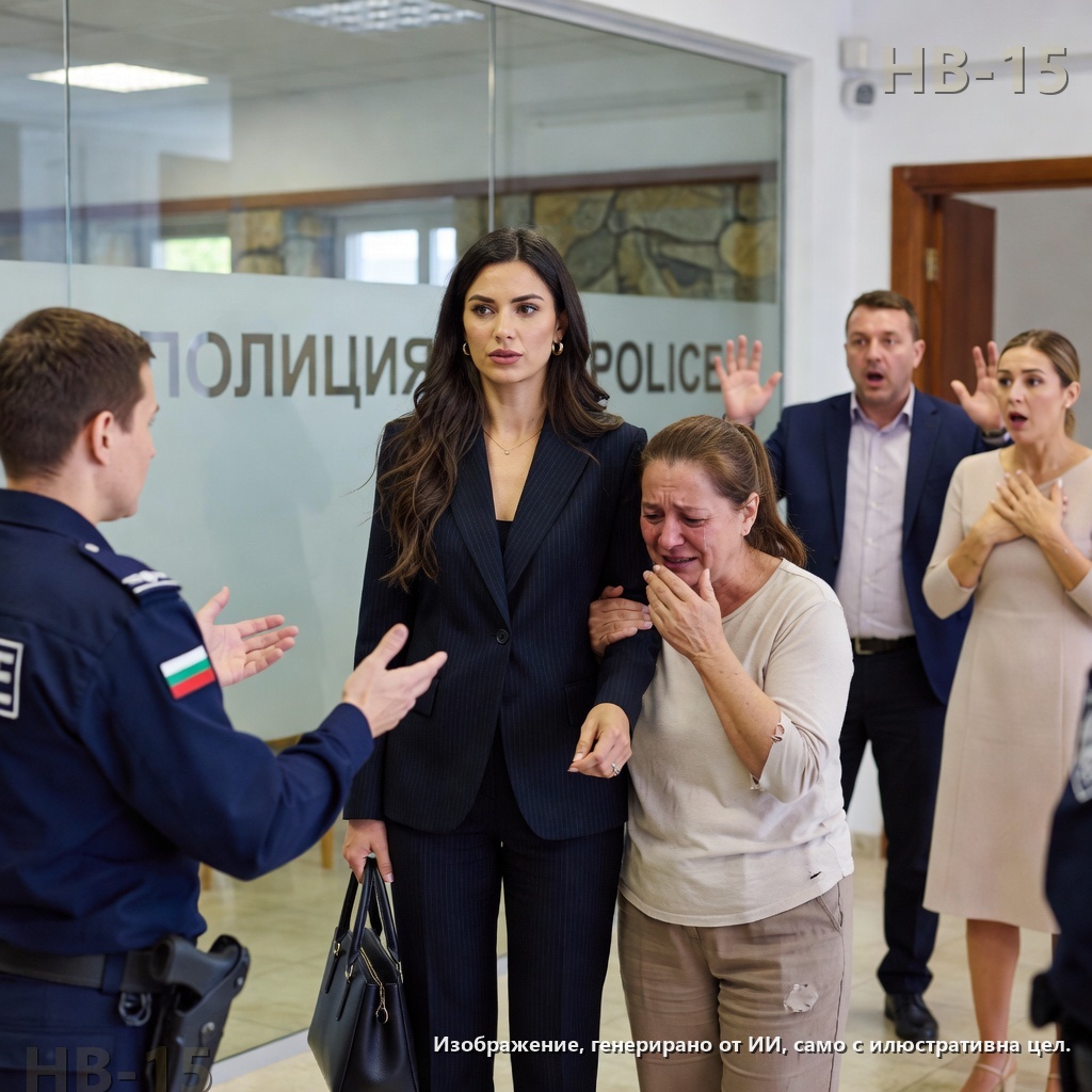 В 2:27 през нощта майка ѝ ѝ се обади разплакана от полицейски участък: „Снаха ти ме удари с бухалка, но каза, че аз съм я нападнала, защото съм болна в главата. Брат ти видя всичко и не направи нищо.“ Когато тя влезе, един полицай пребледня и заекна: „Не знаех, че беше нейна майка…“