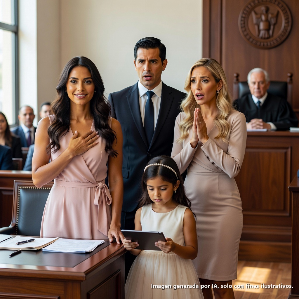 El día en que mi esposo le pidió al juez que me quitara la custodia de nuestra hija, pensé que ya había vivido lo peor. Estaba equivocada. Porque fue nuestra pequeña Lucie, de apenas diez años, quien se levantó lentamente y pronunció una frase que nadie olvidaría jamás.