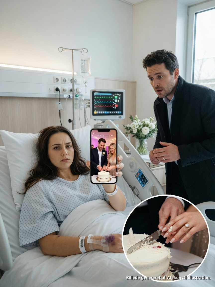 Klokken 14:17 slukkede min mand sin telefon—lige da jeg blev hastet ind til akutoperation.