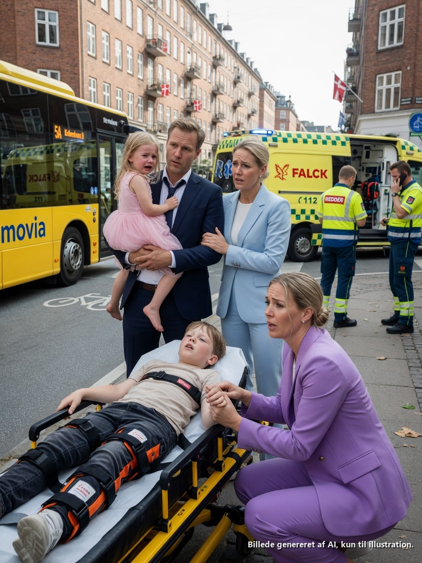 Mens vores søn blev ført ind i operationsstuen med et knust ben, omfavnede min mand en anden pige og sagde: “Jeg sørgede for at redde hende først.”