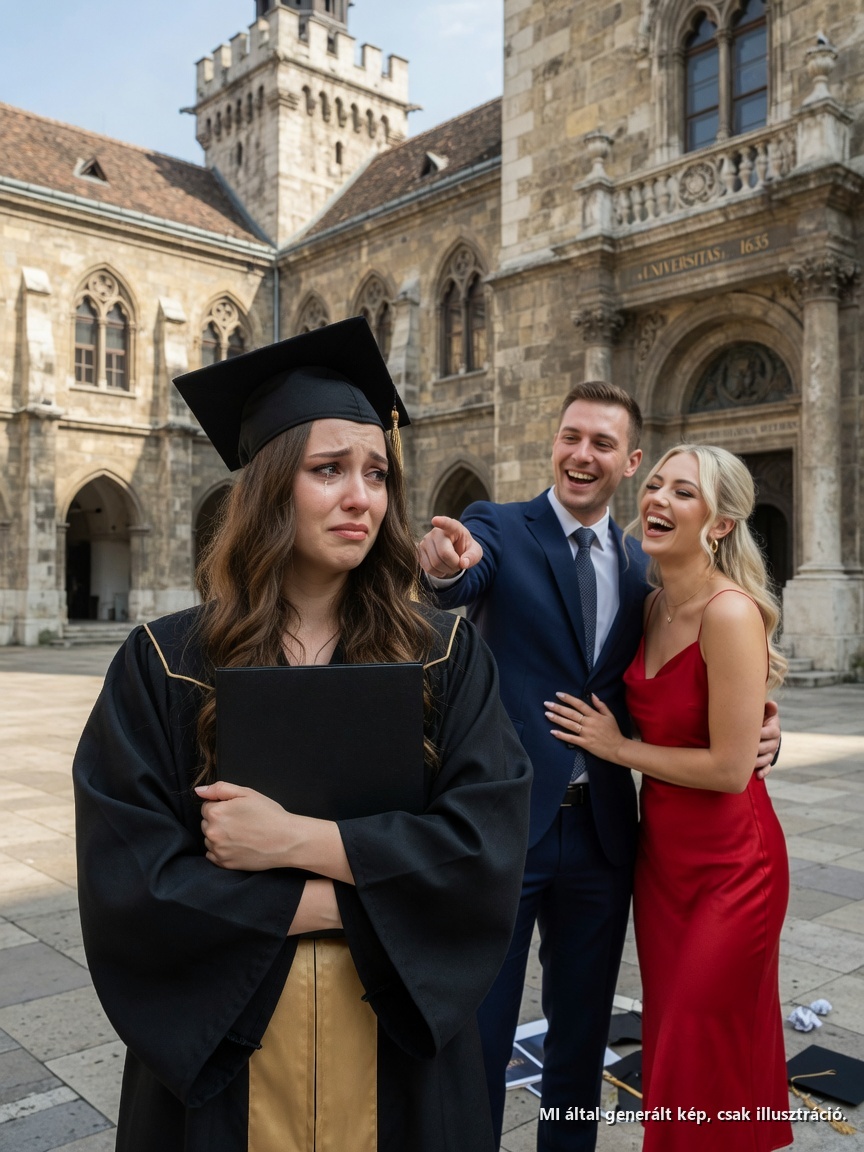 FÉRJEM EGY ÓRÁVAL A DOKTORI DIPLOMAOSZTÓM ELŐTT ÁTADTA NEKEM A VÁLÓPEREKET—MAJD A SZERETŐJE FELFEDEZTE A NEVEMET EGY 850 MILLIÓ DOLLÁROS FELVÁSÁRLÁSON