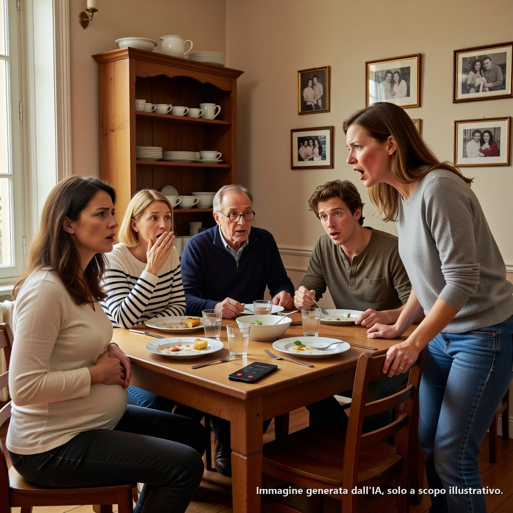 Quando mio fratello ha annunciato con orgoglio che sua moglie era incinta del quinto figlio, i miei genitori hanno festeggiato come se tutta la nostra famiglia avesse ricevuto una benedizione. Papà ha sorriso e ha detto: “Ben fatto, figliolo”, ma lo sguardo di mamma si è subito posato su di me. “Ti occuperai dei bambini”, ha detto, come se il mio futuro appartenesse già a loro. Ho risposto: “Assolutamente no”. È stato allora che mia cognata ha sbottato: “Tu non hai una famiglia. Questa è la tua prova.” Me ne sono andata senza dire altro, lasciandoli pensare di aver vinto. Ma la mattina dopo, ho ricevuto una chiamata dalla polizia. “Buongiorno, signora”, ha detto l’agente. “Sono l’agente Daniels.”