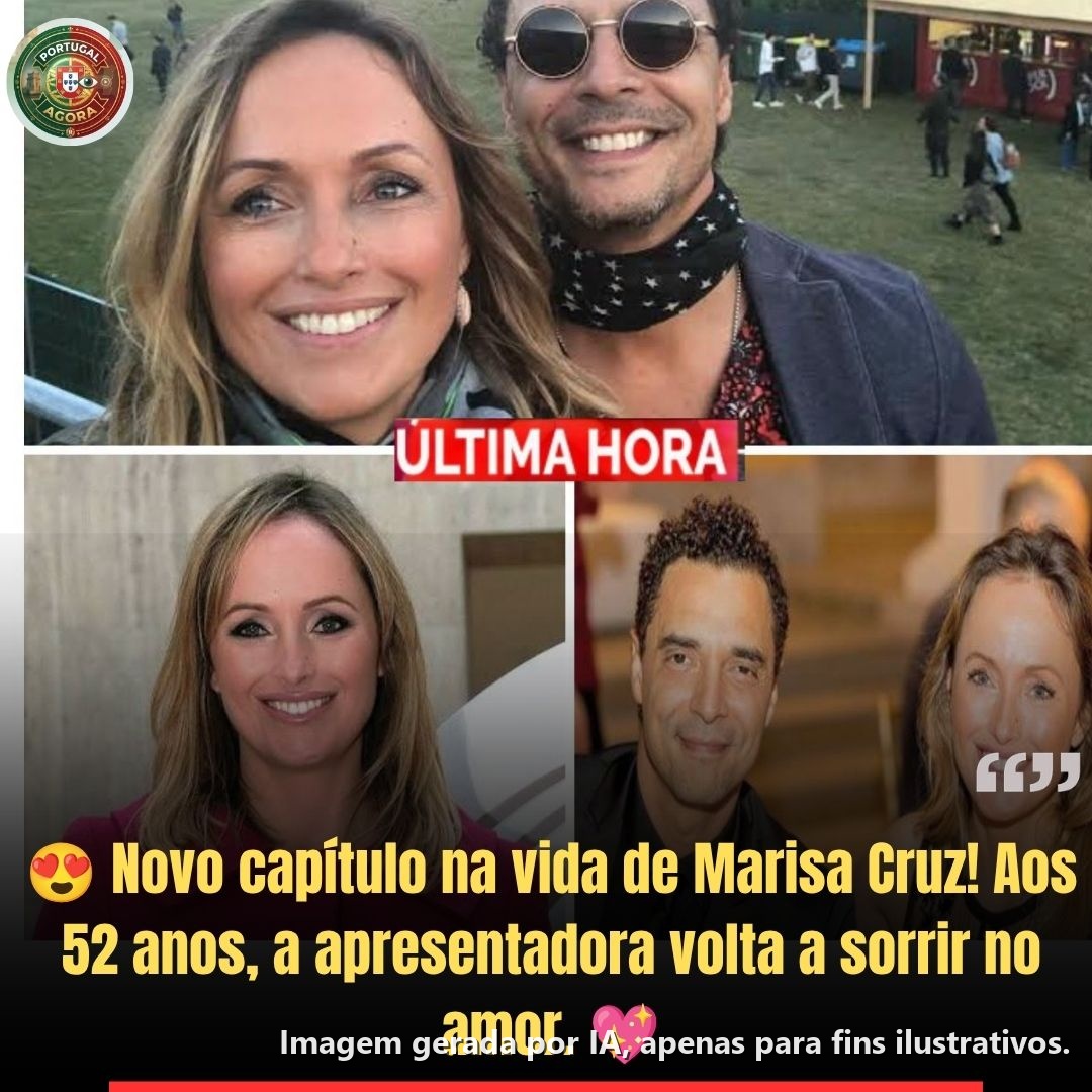 😍 Novo capítulo na vida de Marisa Cruz! Aos 52 anos, a apresentadora volta a sorrir no amor. 💖