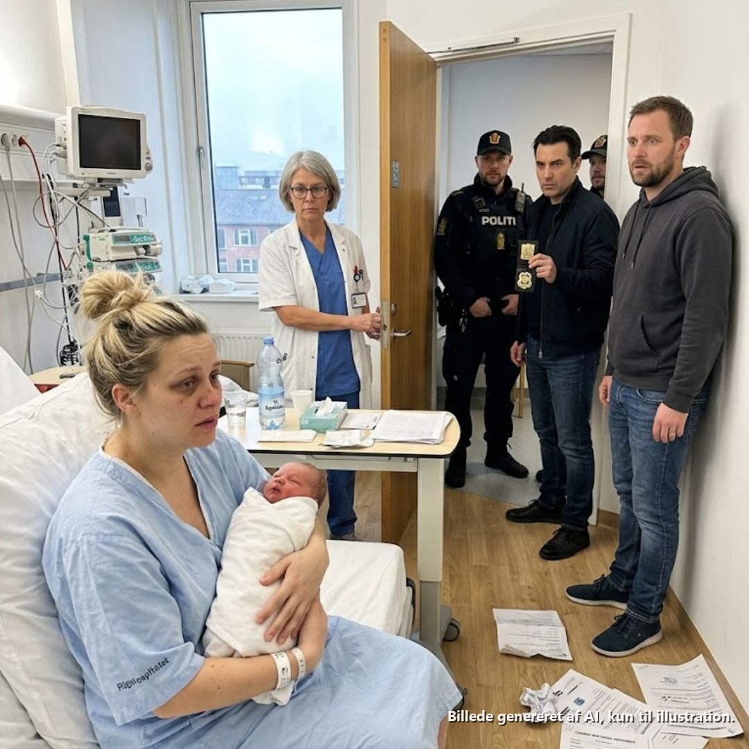 Fem minutter efter, jeg havde født vores søn, stod min mand ved fodenden af min hospitalsseng, så på babyen, som om den var et bevismateriale fra et gerningssted, og sagde: »Jeg vil have en dna-test.«
