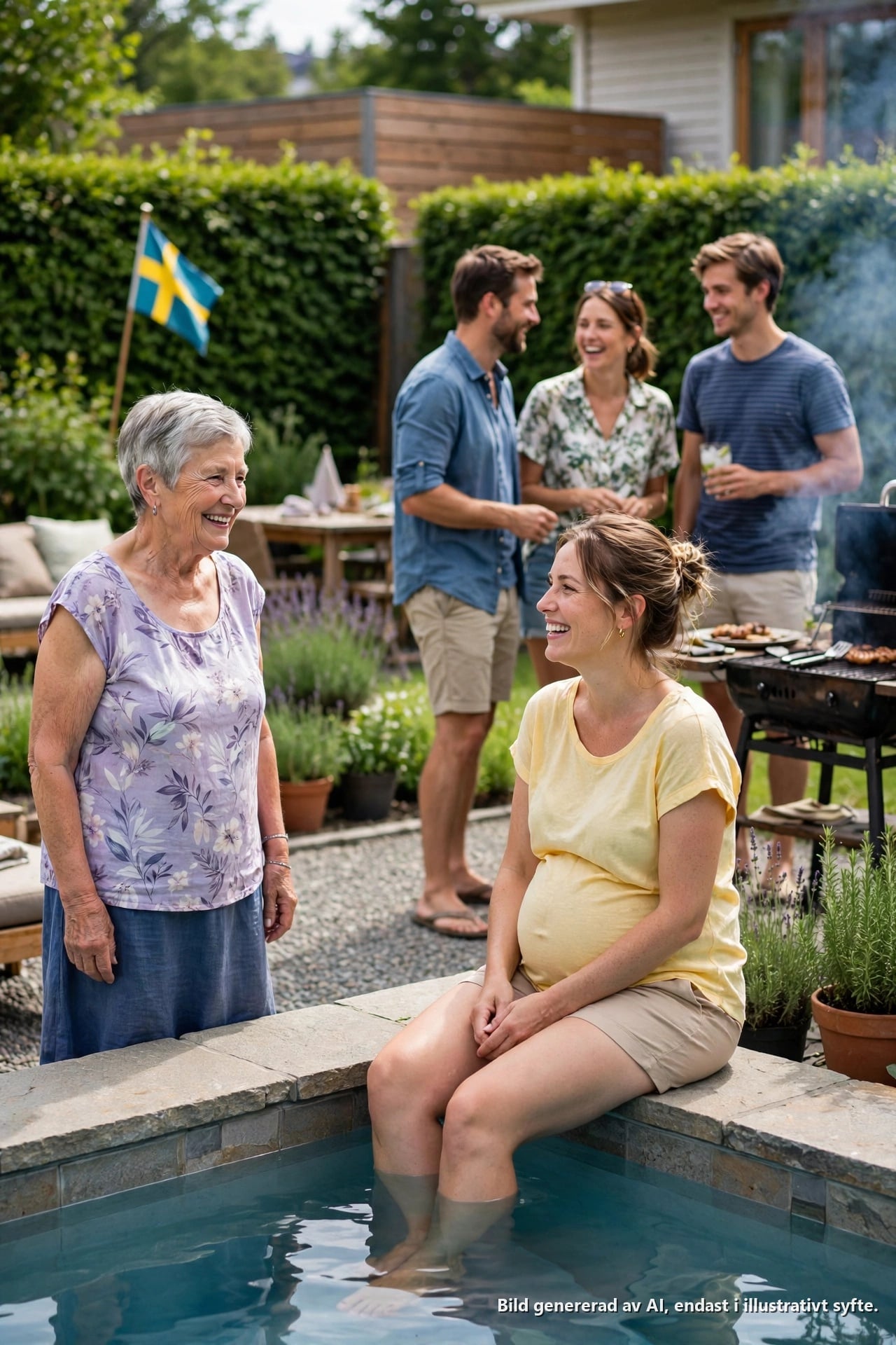 Hon knuffade mig i poolen för att avslöja vad hon trodde var en fejkad graviditet… Jag tappade medvetandet, vaknade på sjukhuset – och det jag fick veta om min man gjorde mig mållös.