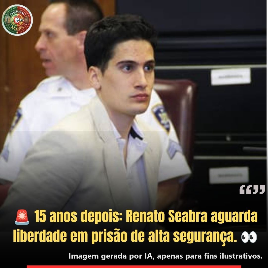 🚨 15 anos depois: Renato Seabra aguarda liberdade em prisão de alta segurança. 👀